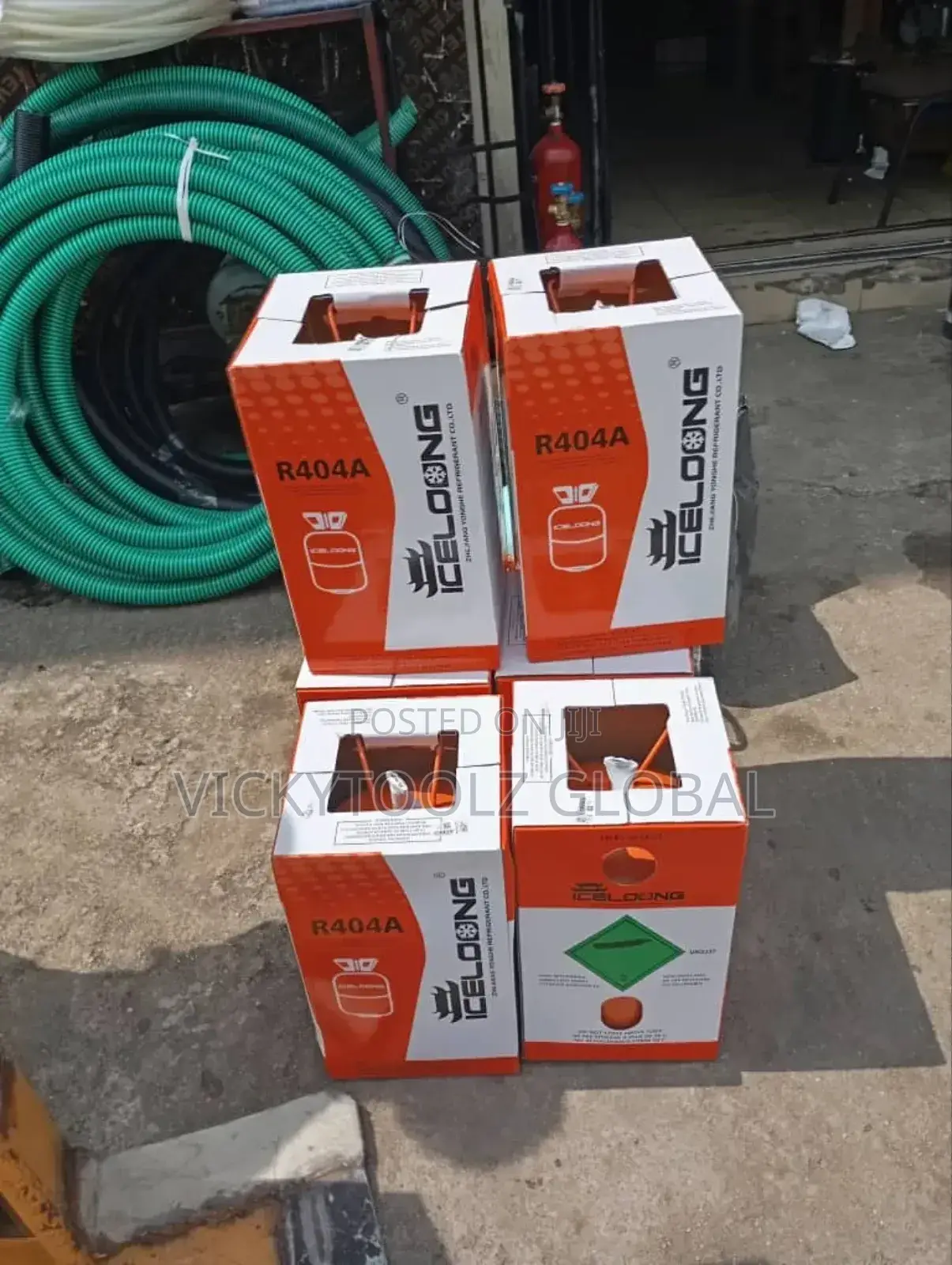 Refrigerant Gas Icelong R404a or Refrigeration Cylinder