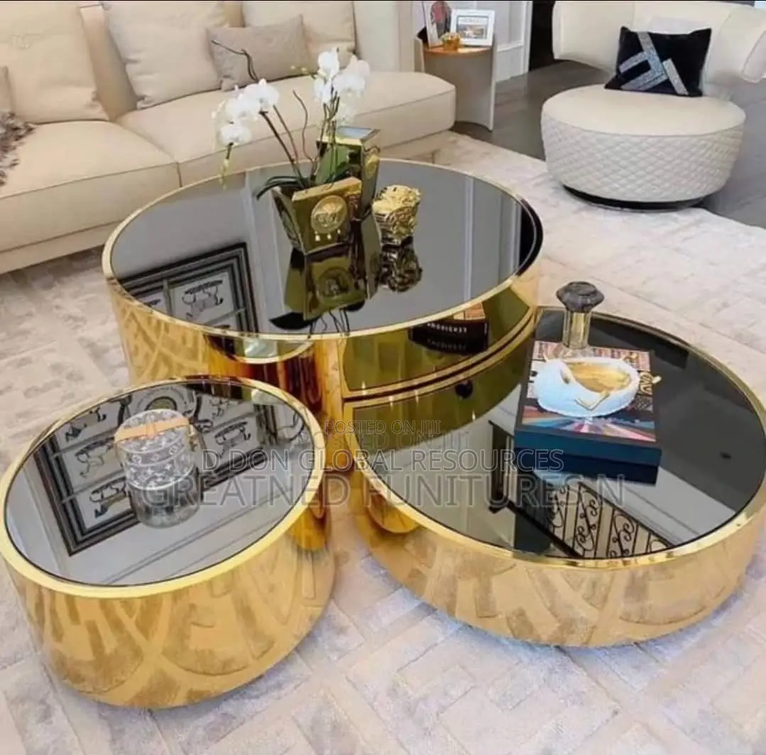 1 by 3 Center Table Set