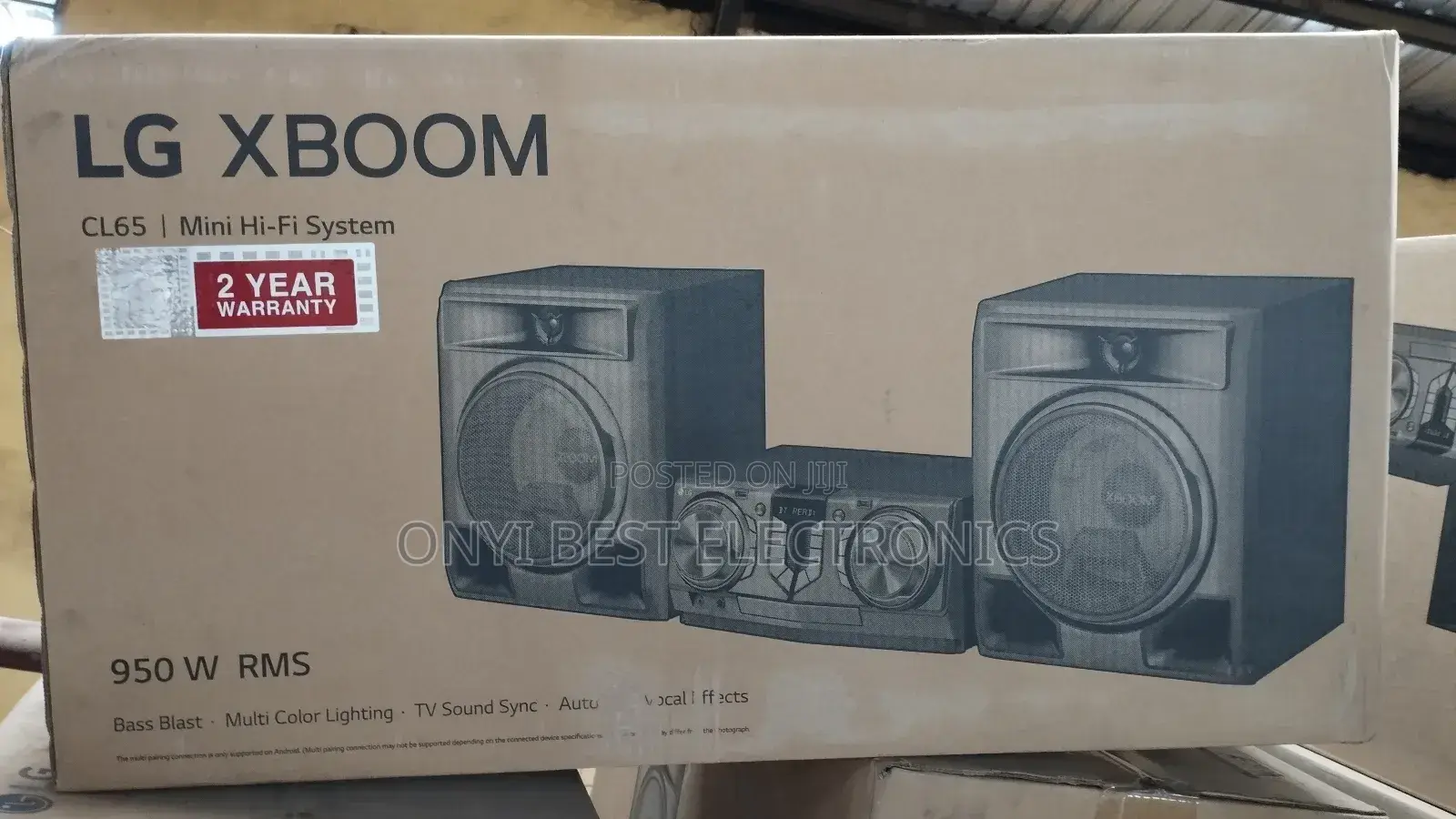 Lg 950 Watts Xboom Multi Bluetooth Karaoke System Cl65