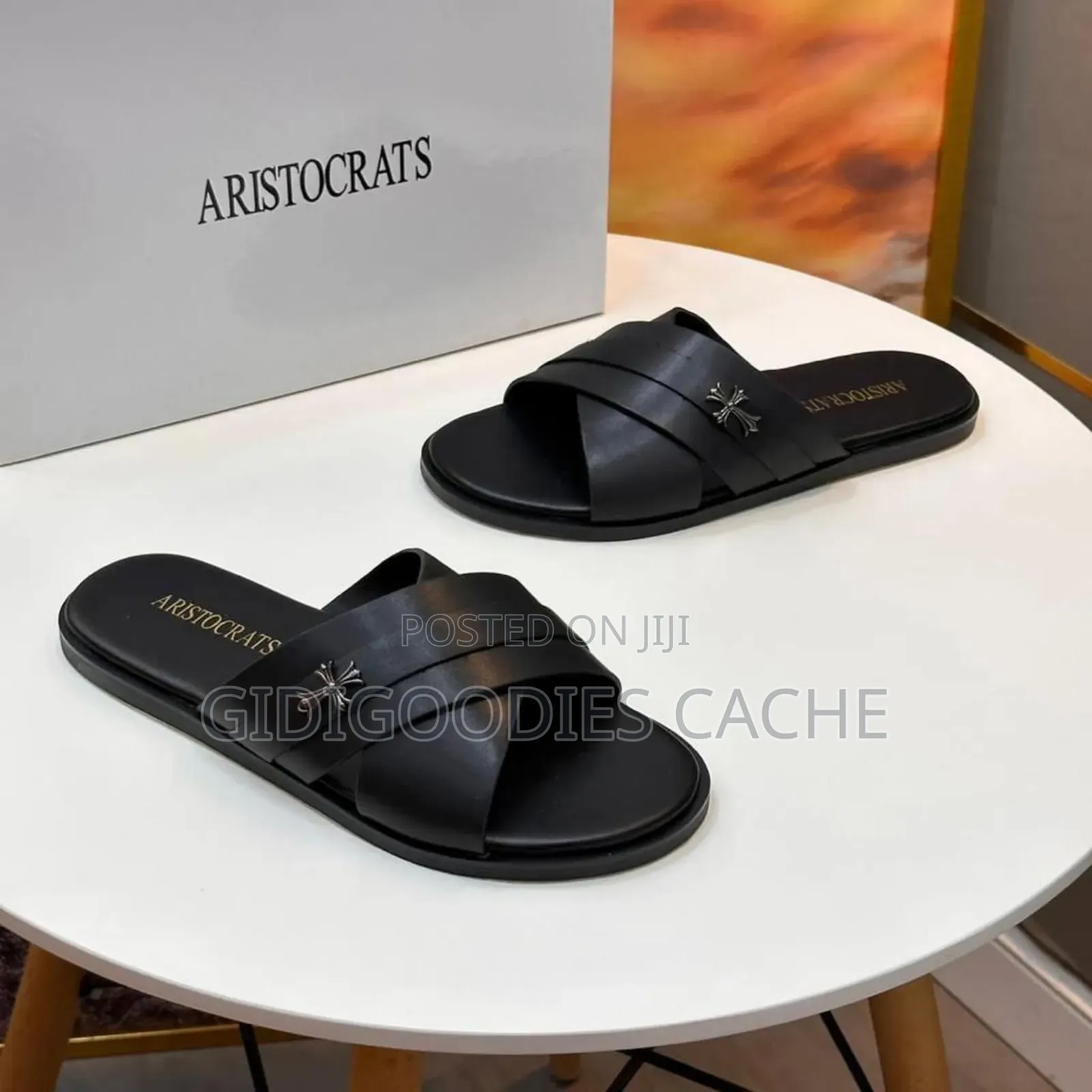 Top Italian Branded Leather Slippers
