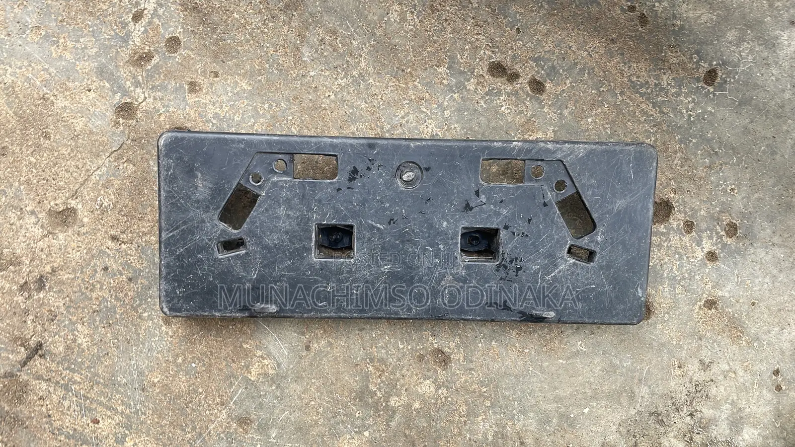 Plate Number Sitting Camry 2018