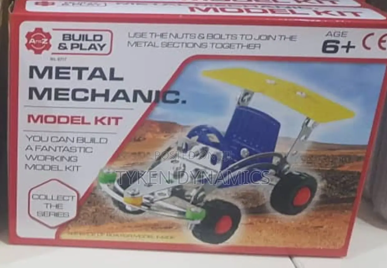Build Play Metal Mechanic Kit Ages 6