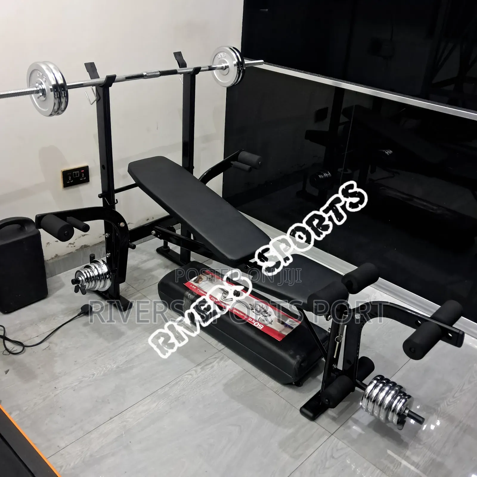 Brand New Bessgym Lm005 Weight Bench Press With Chest Fly Heavy-Duty
