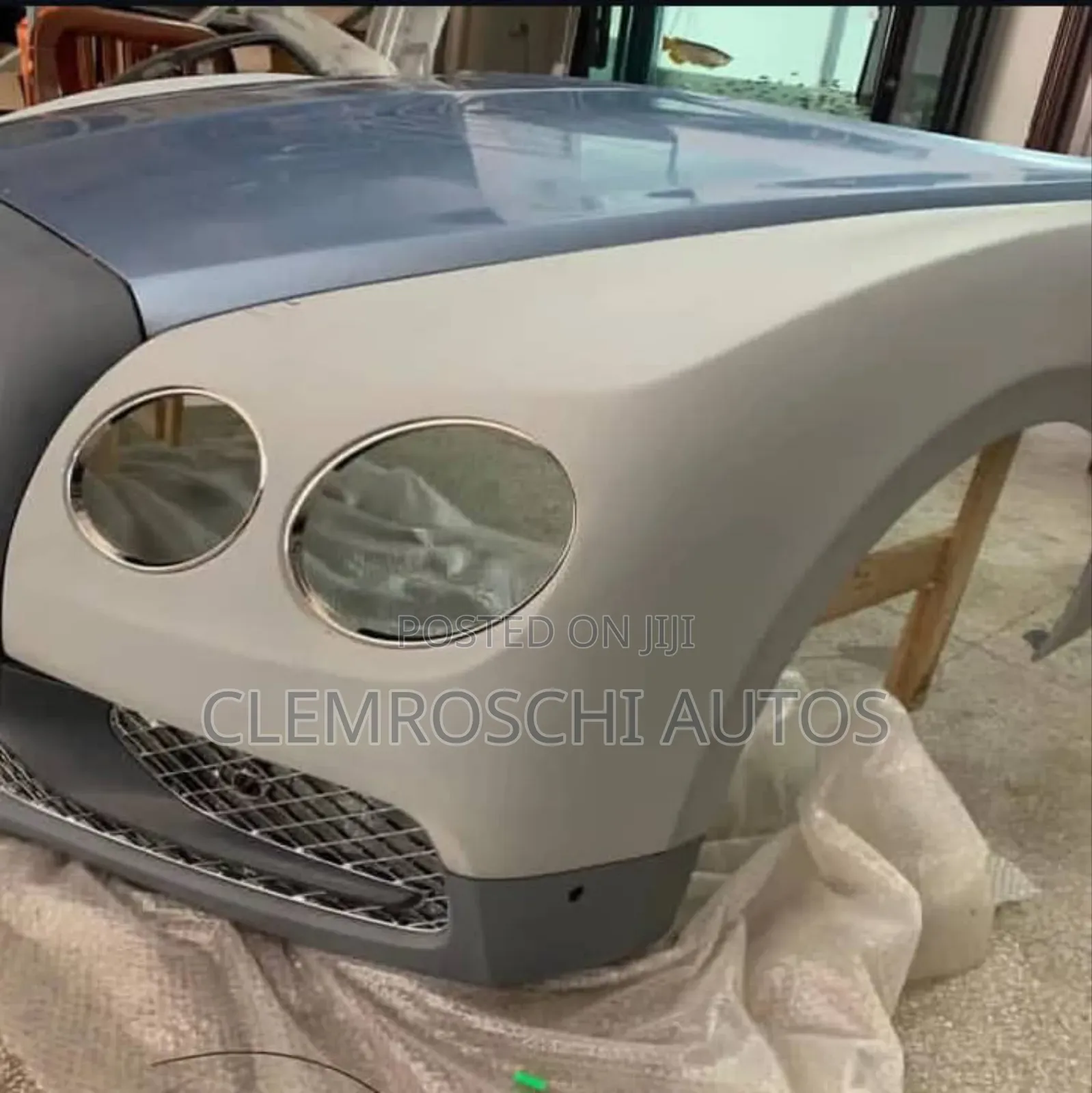High Quality Certified Bonnet, Fender,Grill Bentley Bentayga