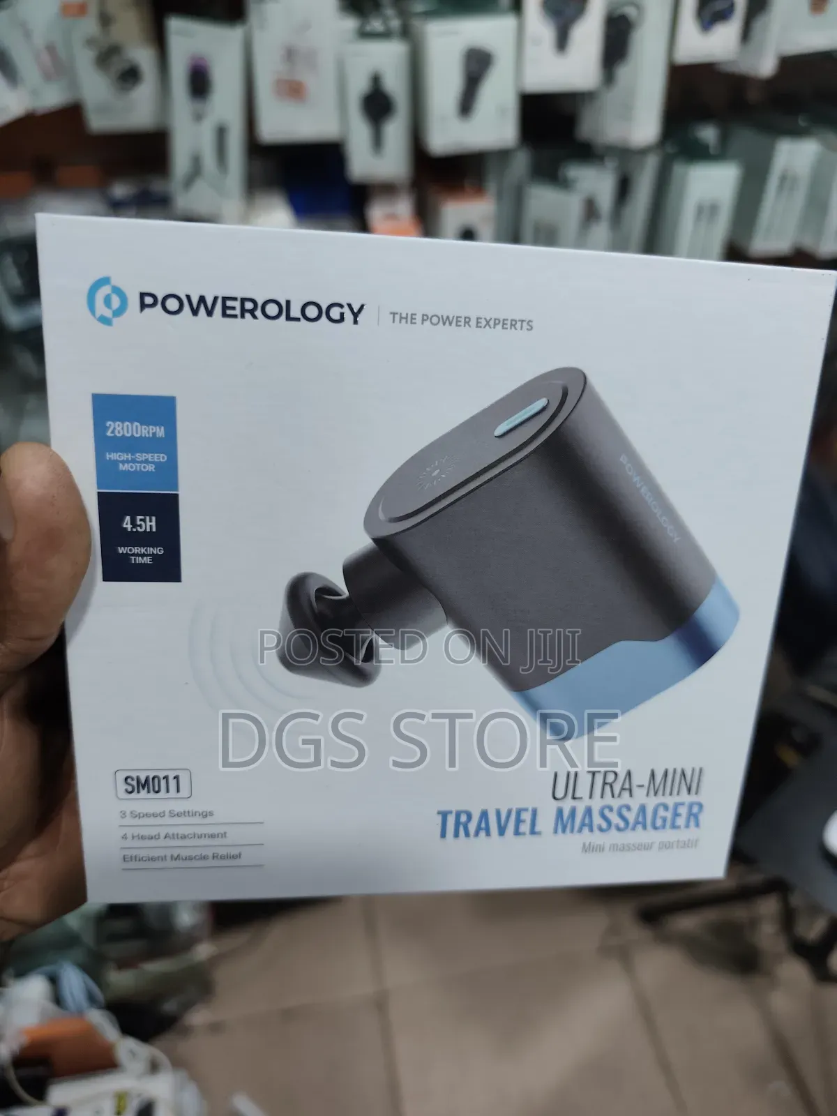 Powerolgy Sm011 Ultra Mini Travel Massager