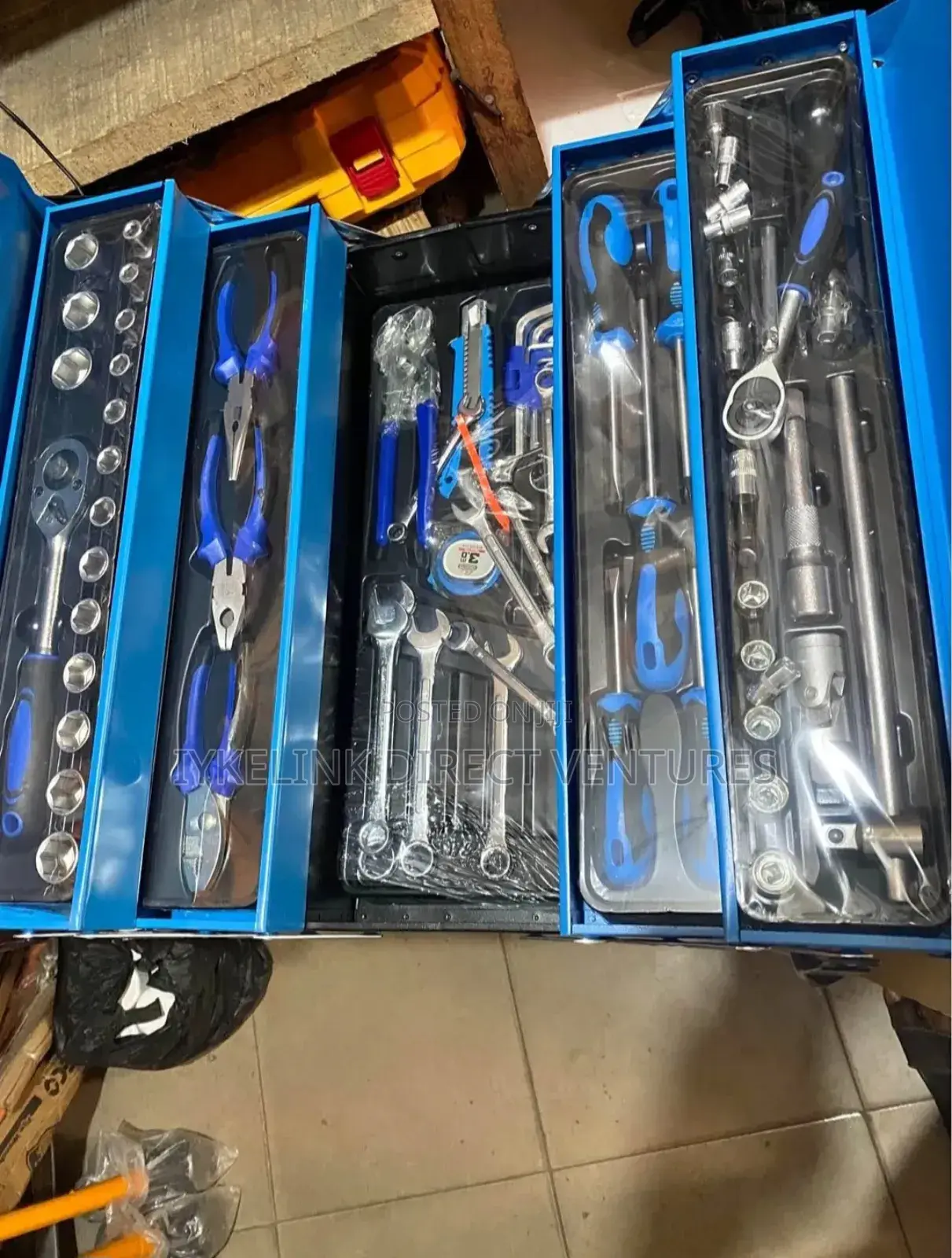 Mechanical Tools Set 168pcs 1/4 To 1/2"