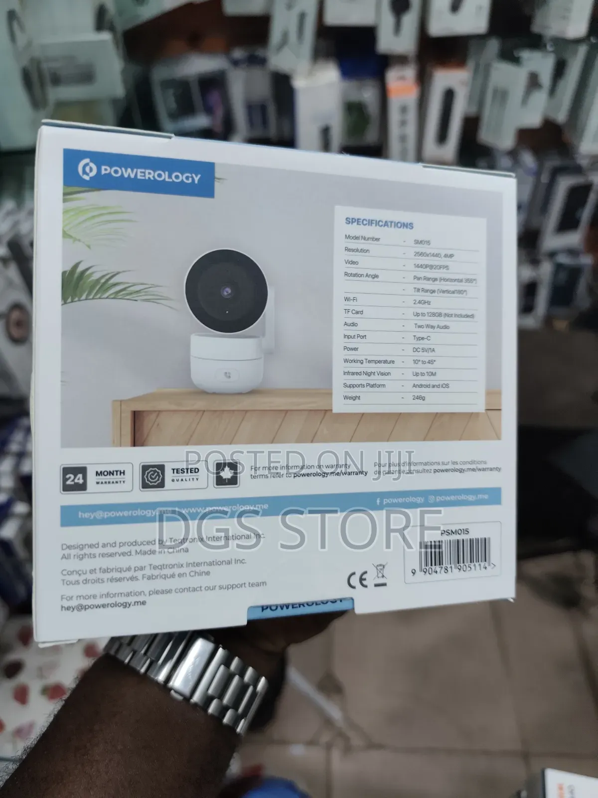 Powerolgy Sm015 Indoor PTZ Smart Camera 