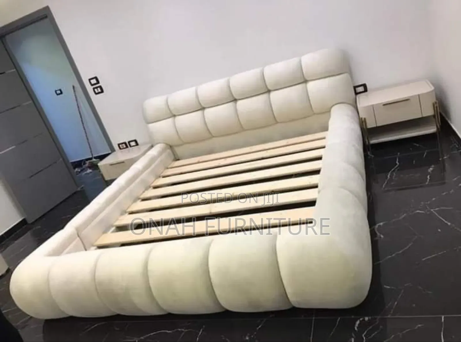 Standard 6by 6 Padded Bedframe