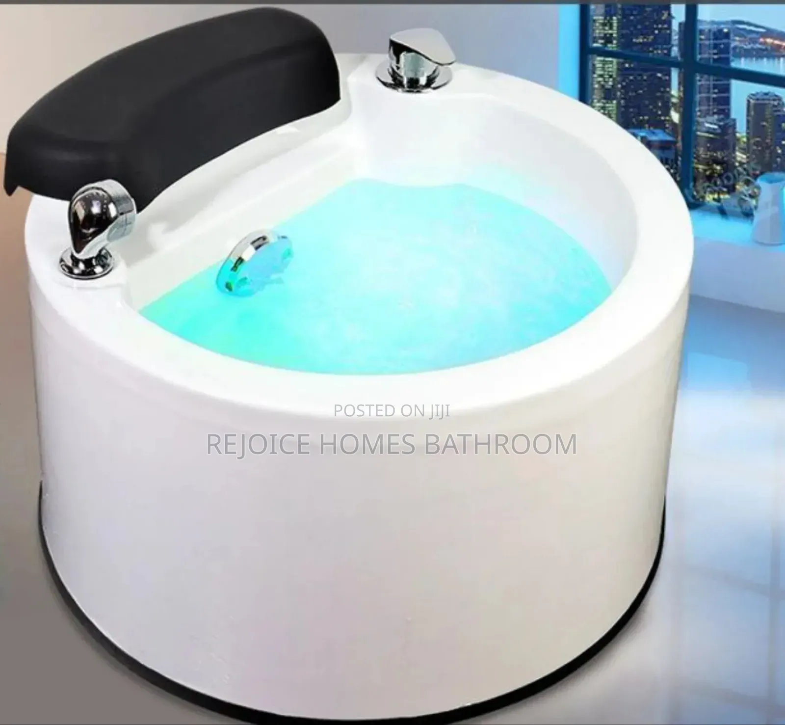 Luxury Spa Acrylic Pedicure Foot Bath/Bowl With Footrest