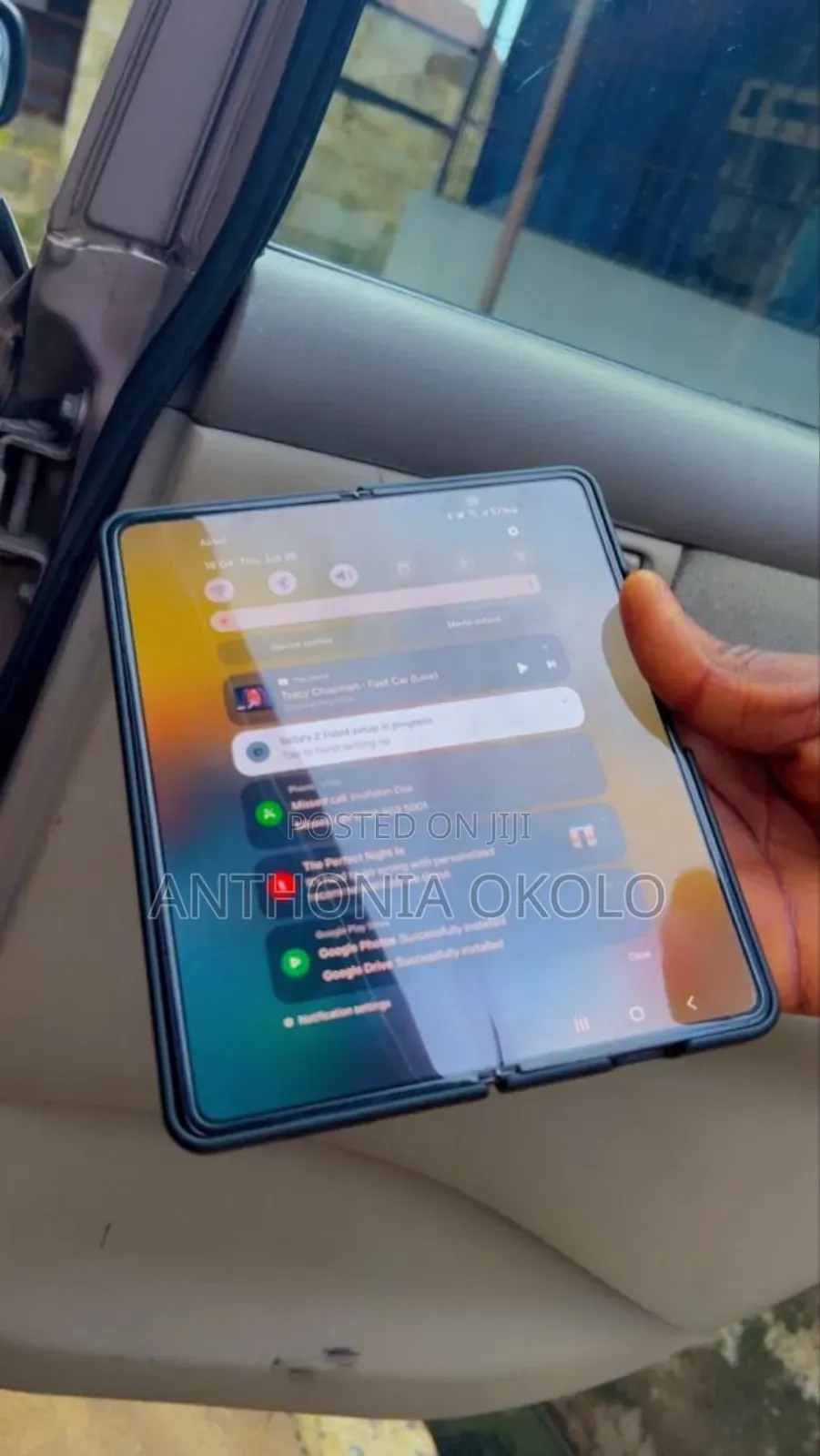 New Samsung Galaxy Z Fold4 256 GB Black