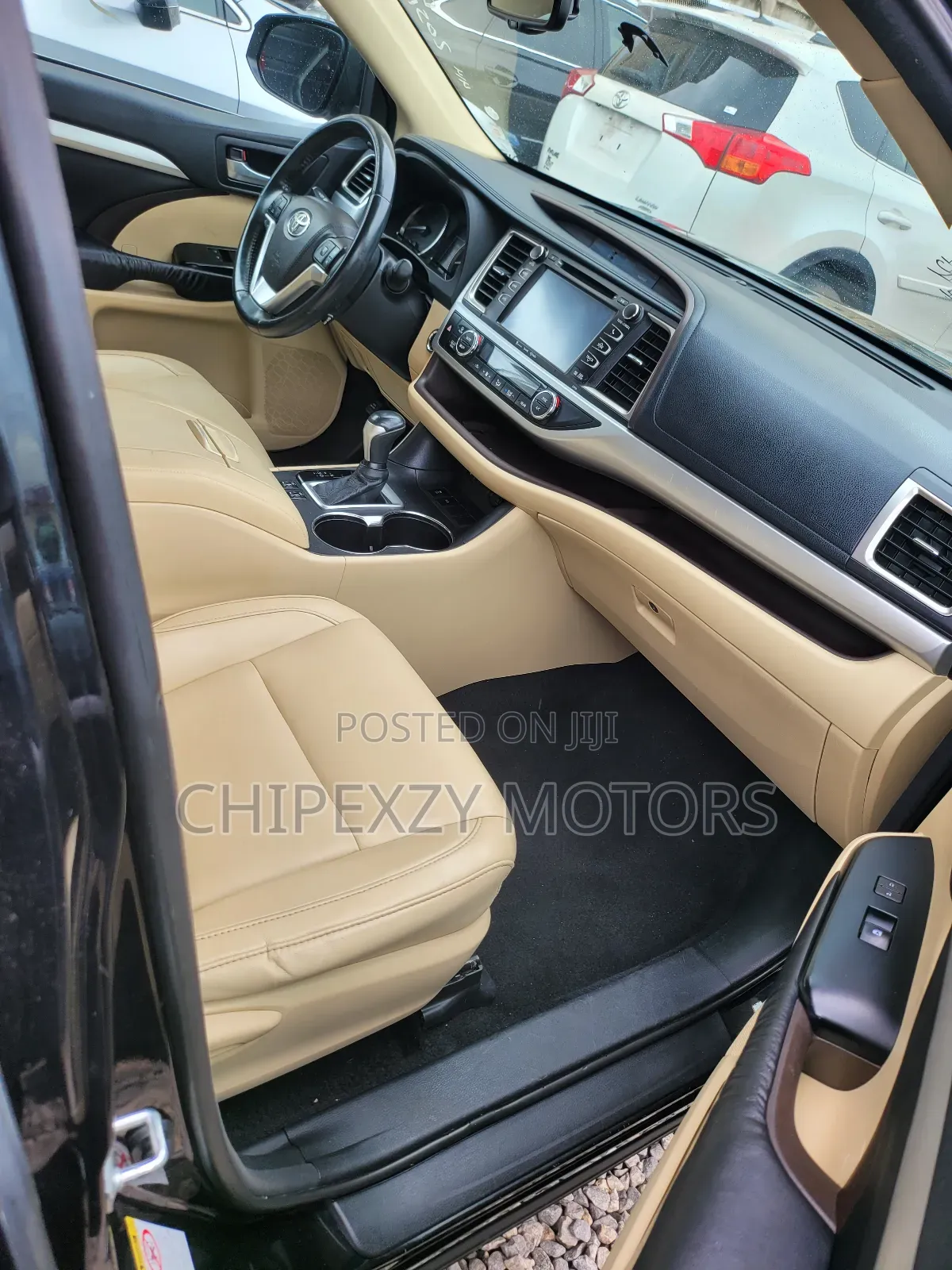Toyota Highlander XLE V6 4x4 (3.5L 6cyl 6A) 2016 Black