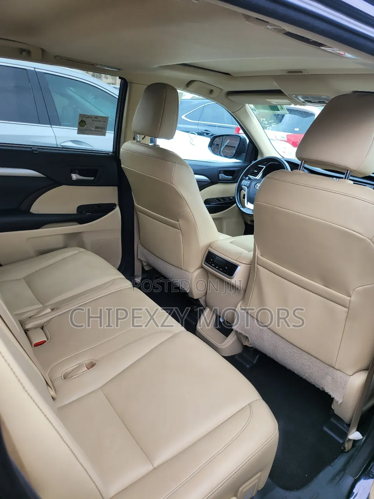 Toyota Highlander XLE V6 4x4 (3.5L 6cyl 6A) 2016 Black