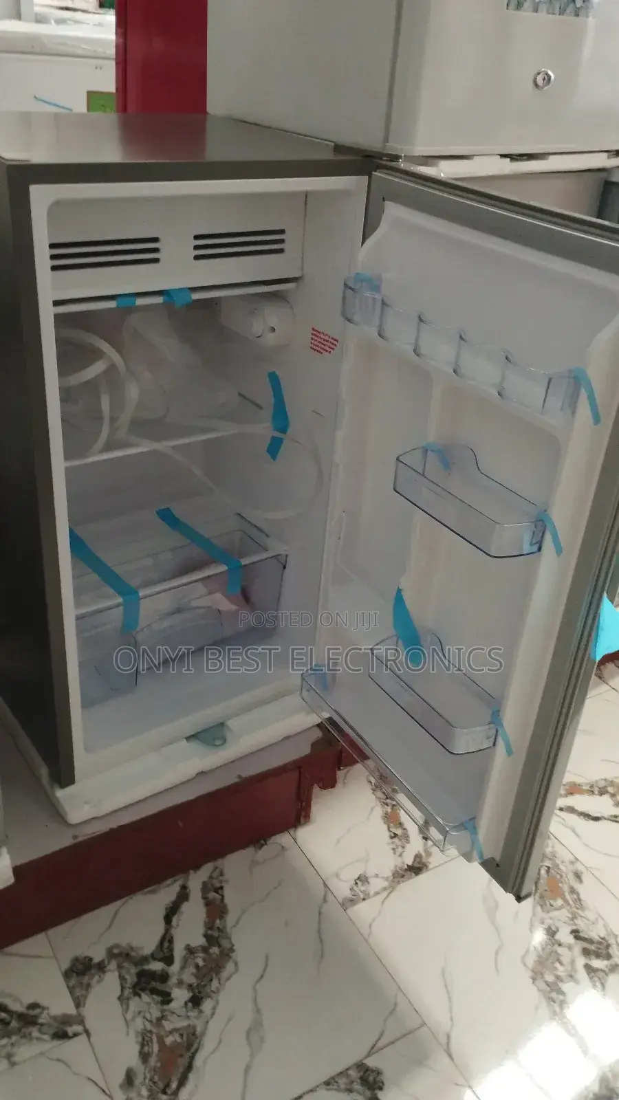 Skyrun 93 Litres Single Door Fridge (Bcd-95a) - Silver