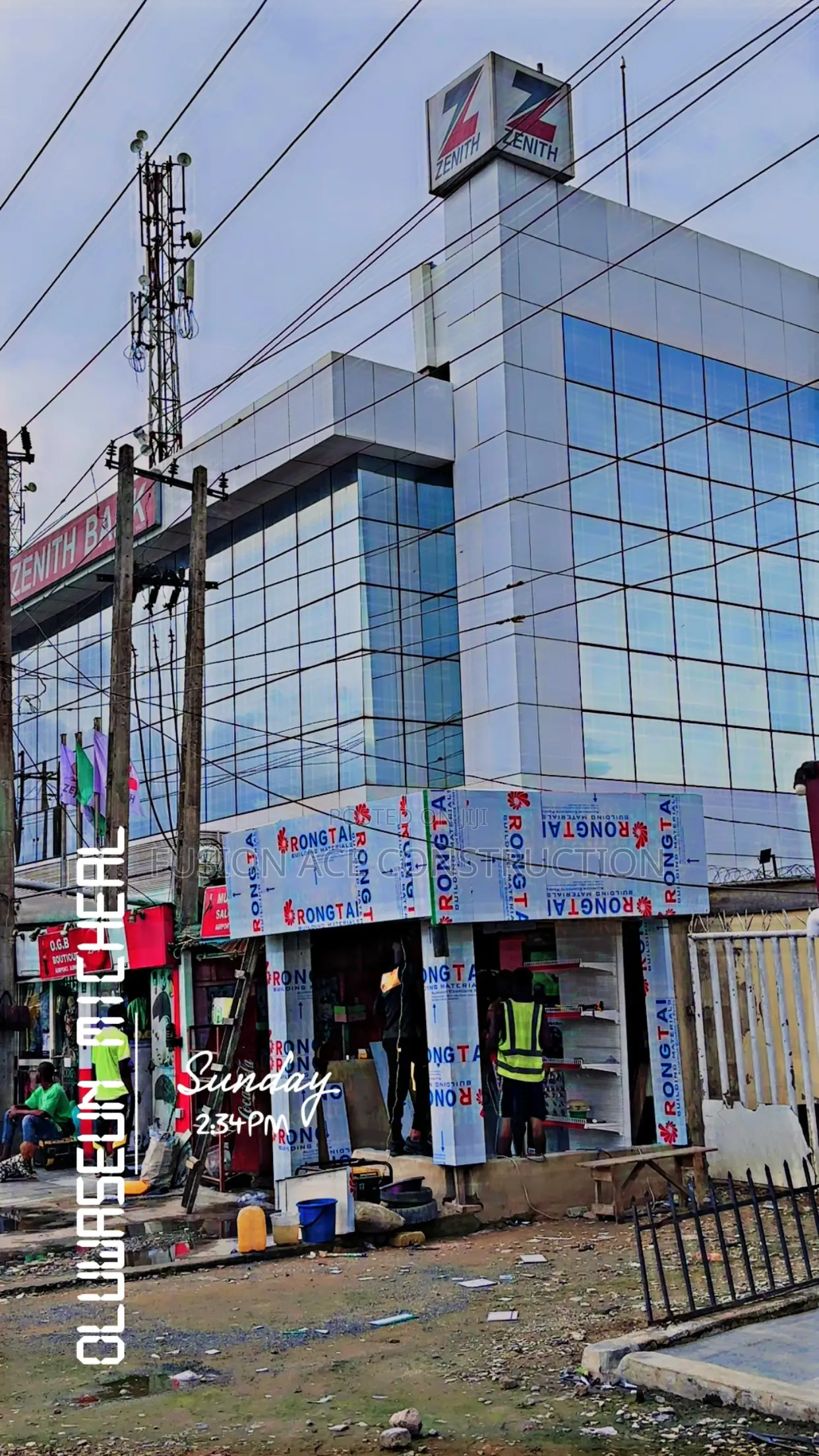 Shop Alucoboard Cladding and Glass Partitions