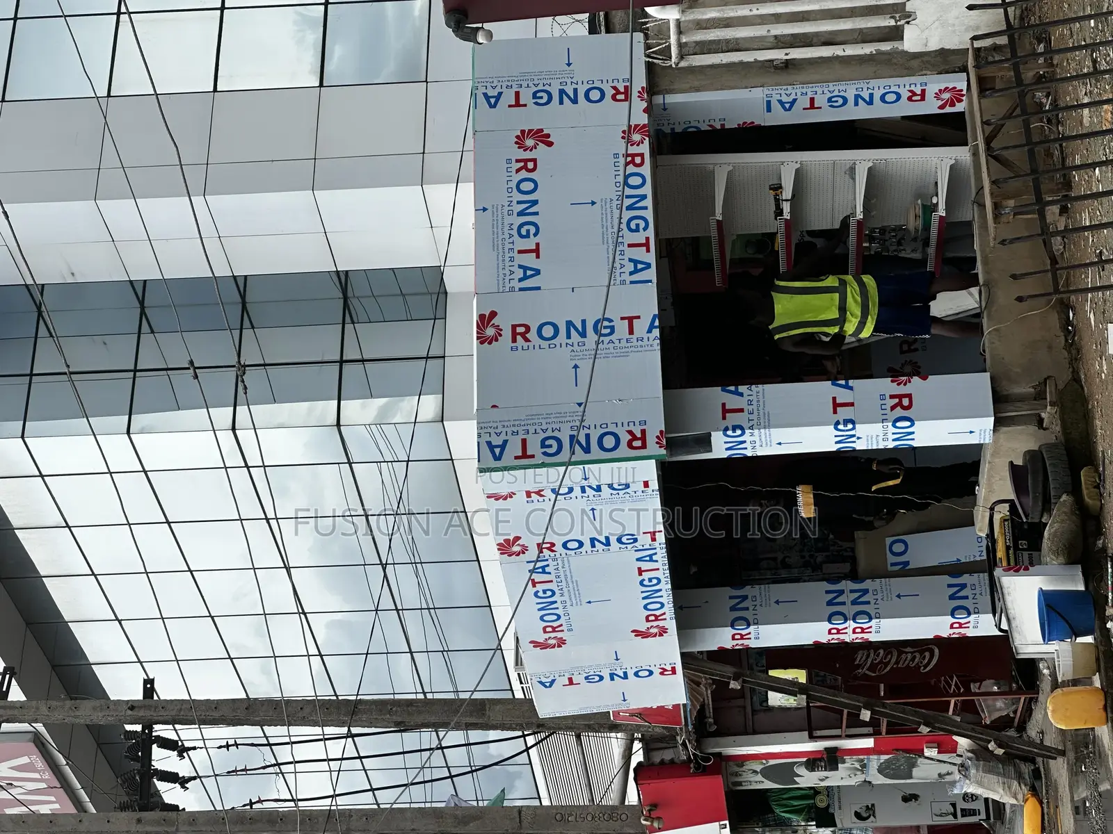 Shop Alucoboard Cladding and Glass Partitions