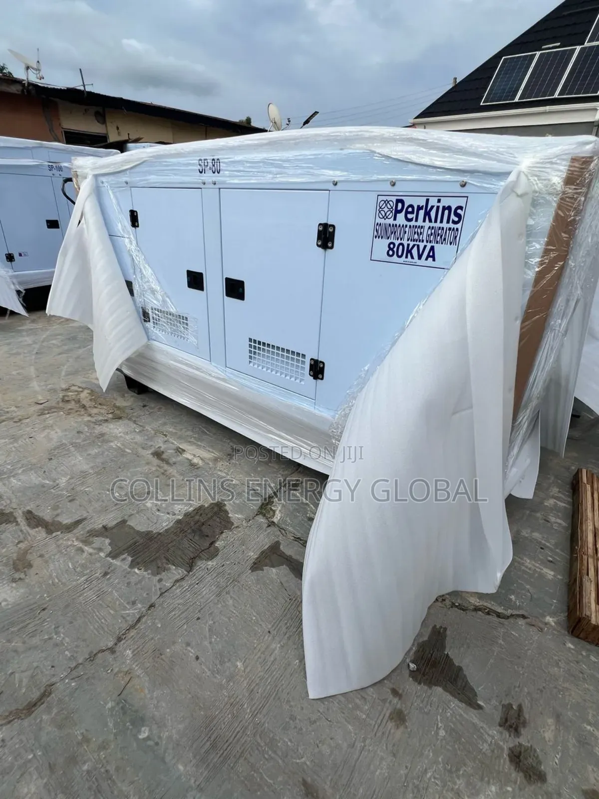 80kva Uk Perkins Soundproof Copper Coil Generator