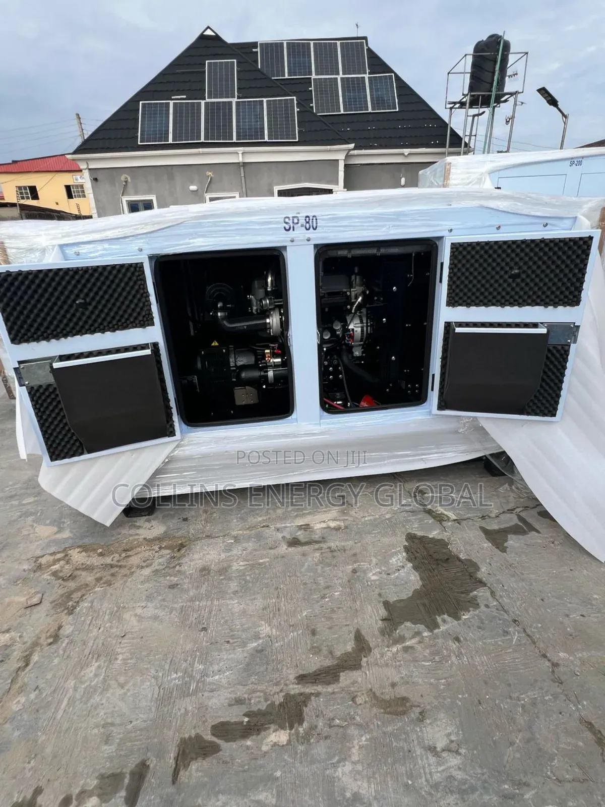 80kva Uk Perkins Soundproof Copper Coil Generator