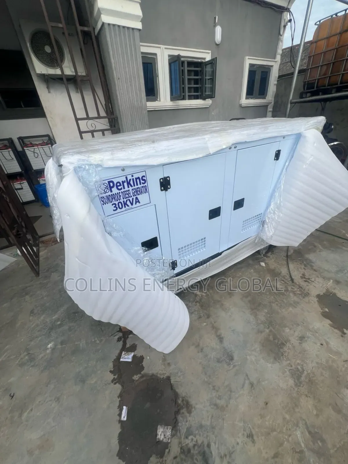 30kva Uk Perkins Soundproof Copper Coil Generator