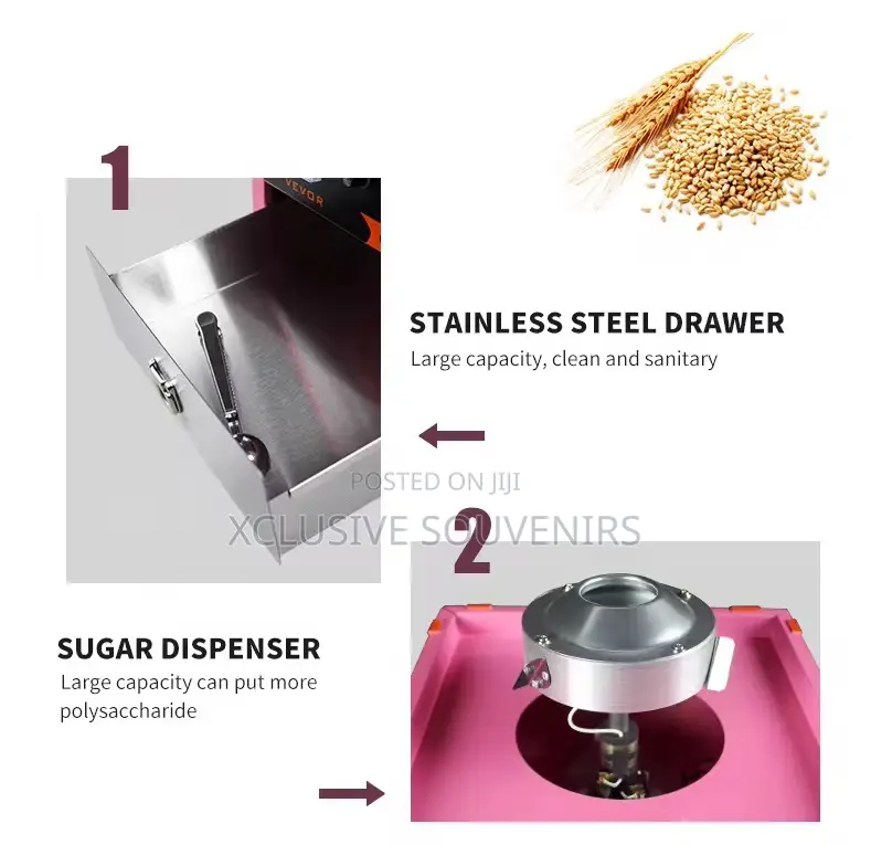 Commercial Cotton Candy Floss Machine Maker
