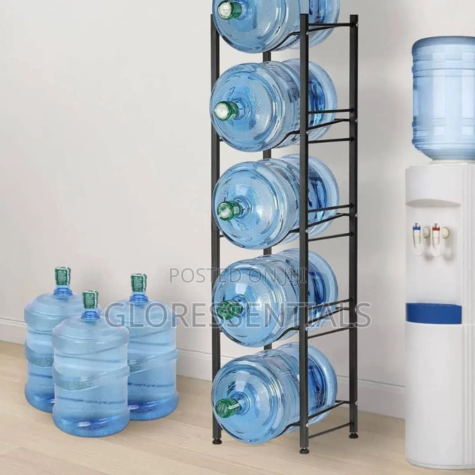Water Dispenser Bottle Stand Rack 5 Tiers