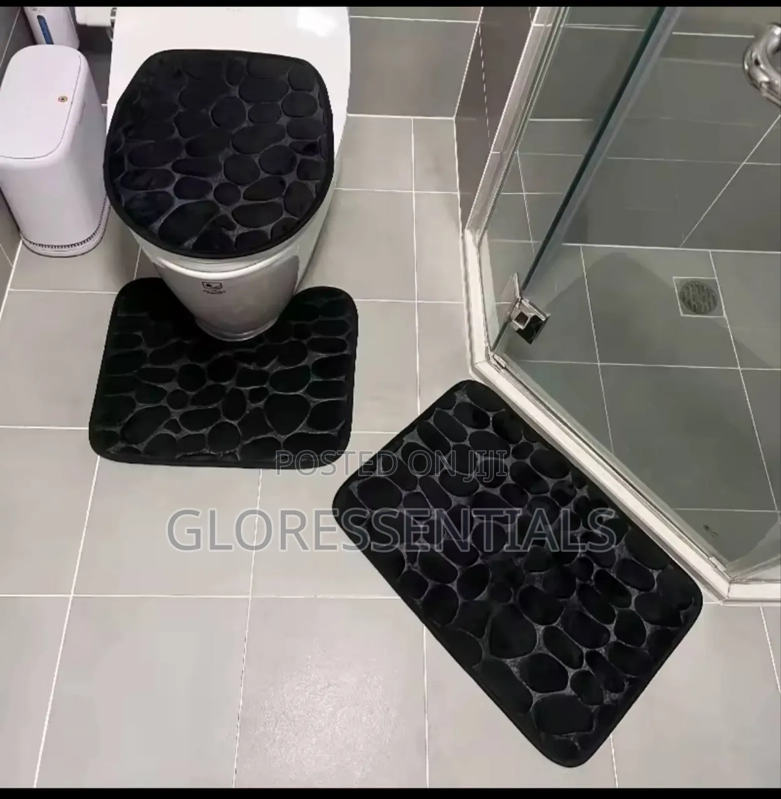 3 In1 Toilet Mat Set