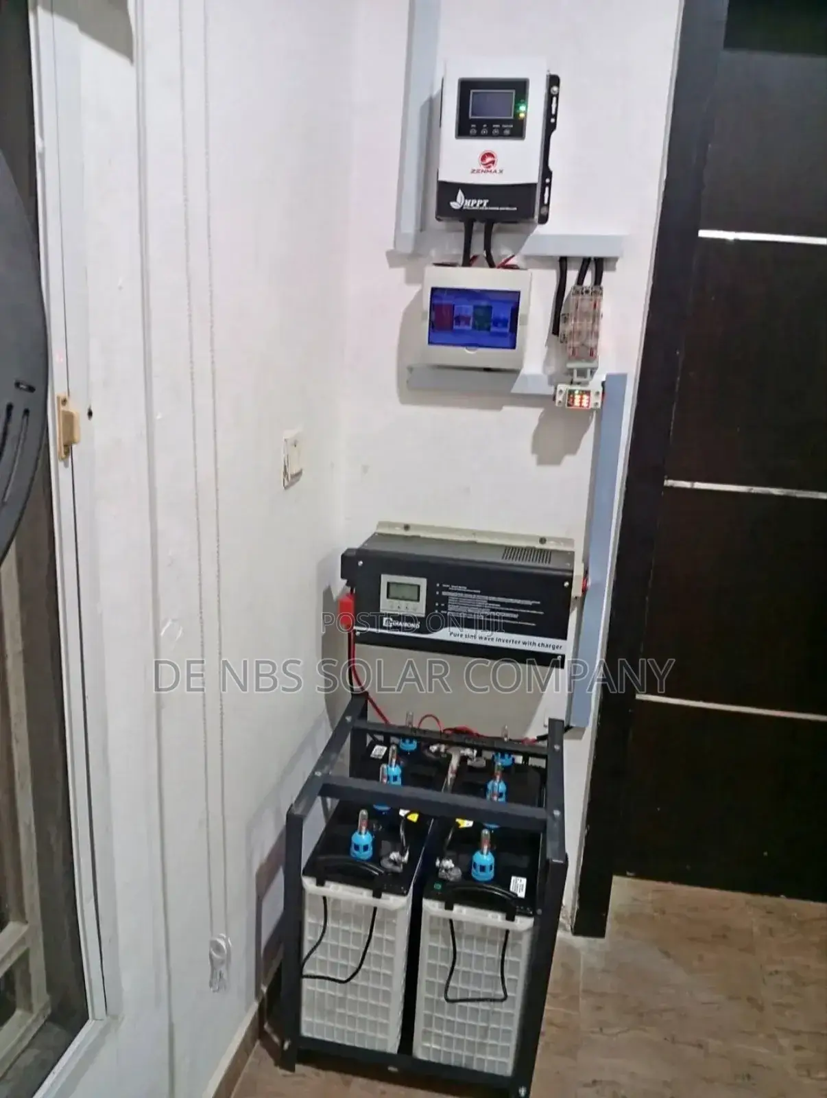 Complete Setup 3.5kva 24v Inverter System