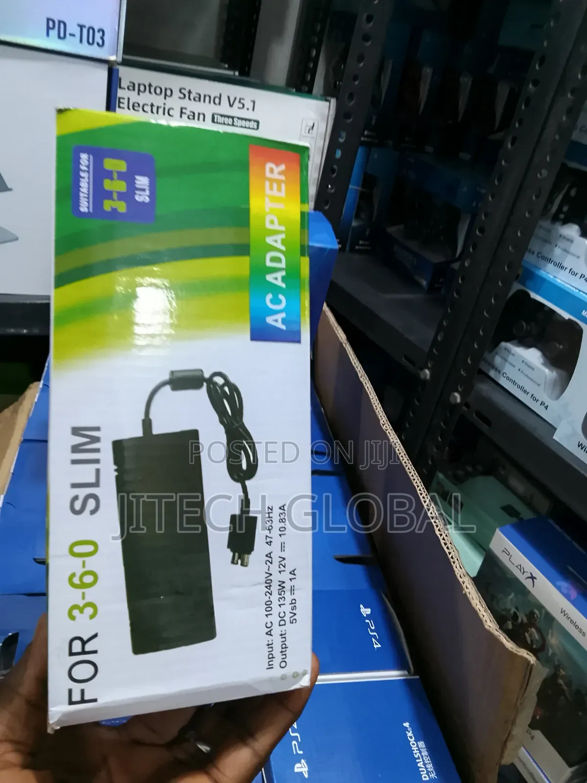 Xbox 360 Slim Ac Adapter Power Supply