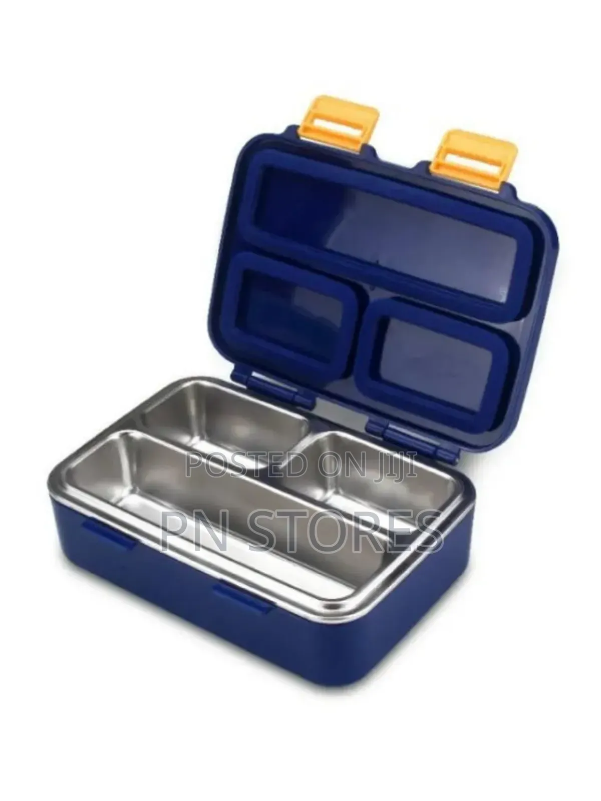 550ml Lunch Box With Fork 3 Compartment Japanese Lunch Box