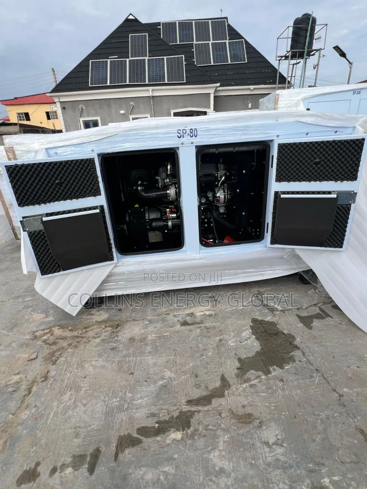 80kva Uk Perkins Soundproof Copper Coil Generator