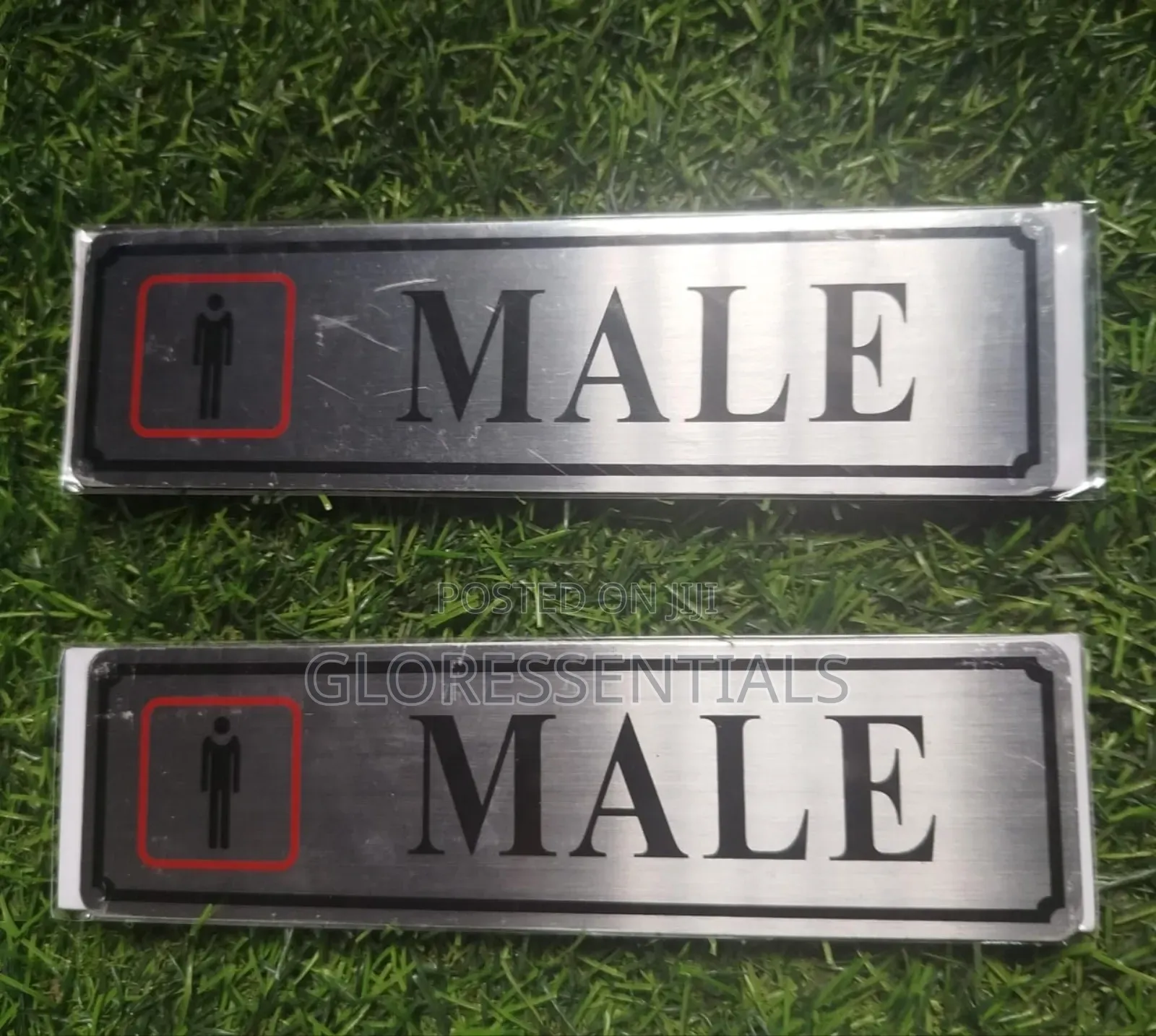Steel Toilet Sign Available in Male and Female