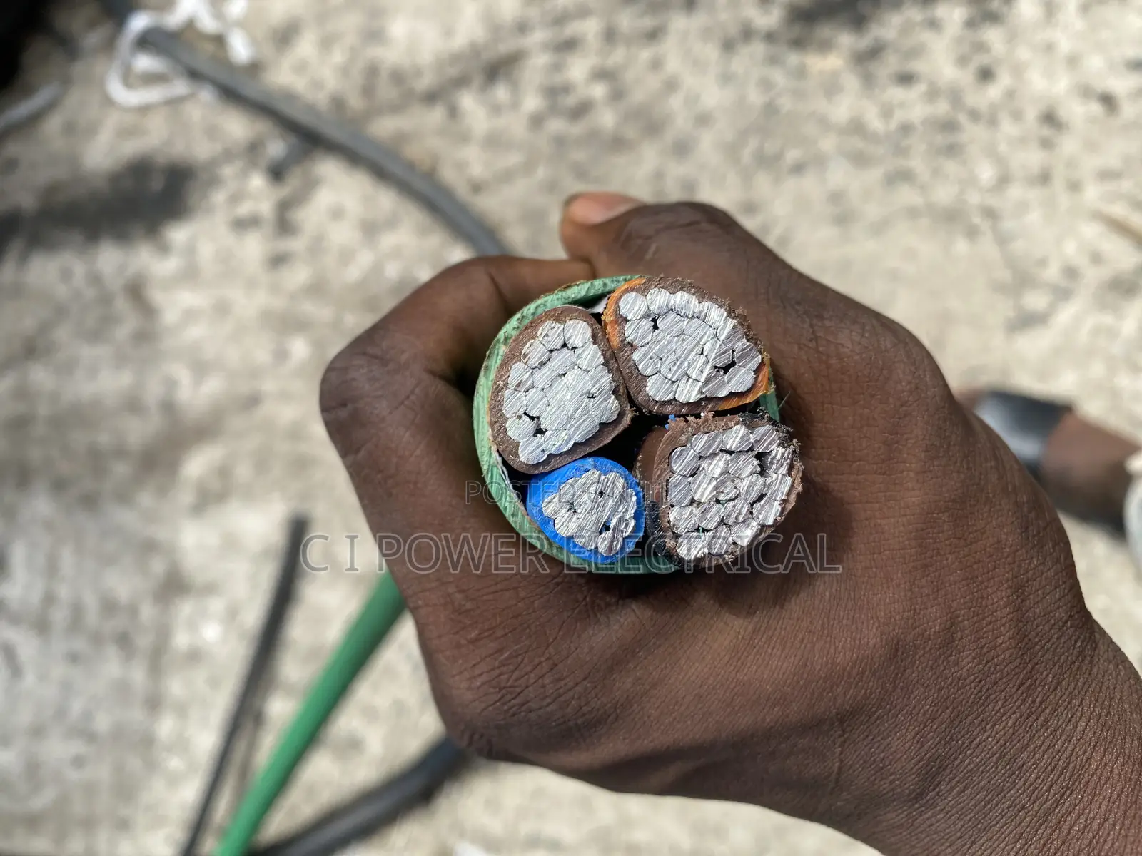 70mm 3 and Half Core PVC Aluminum Nigeria Cable