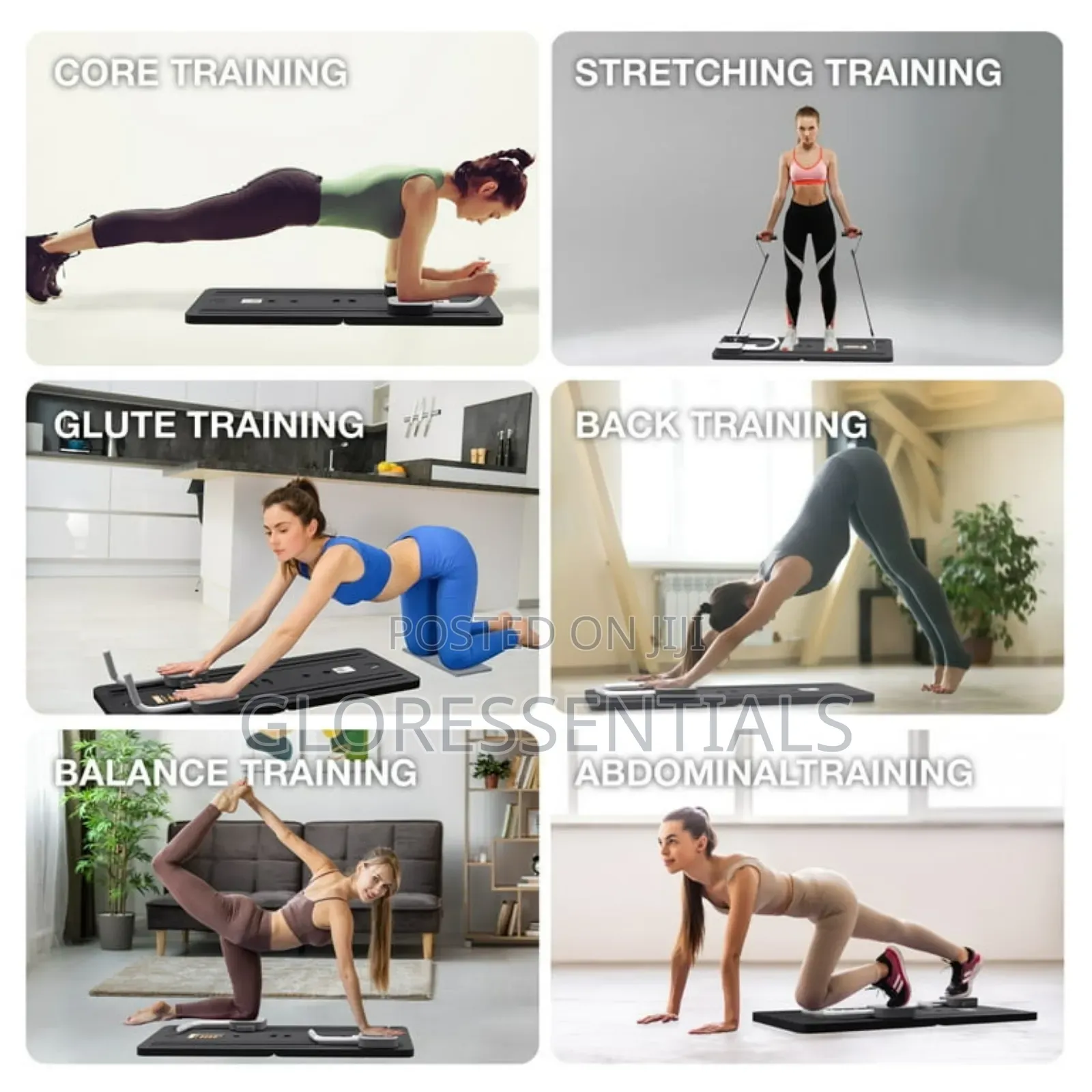 Multifunctional Pilates Reformer Set Ab Board.