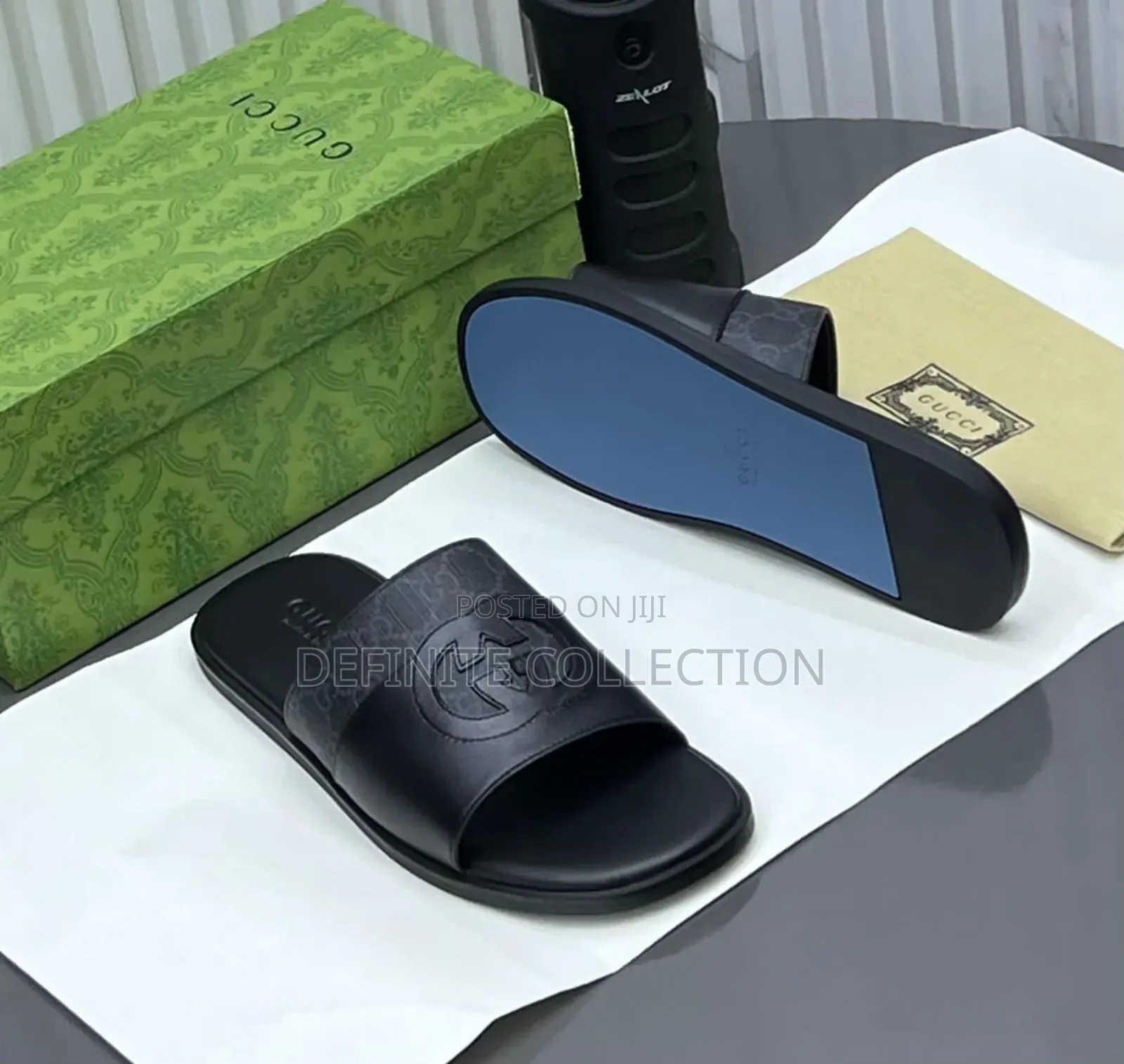 Gucci Leather Slippers