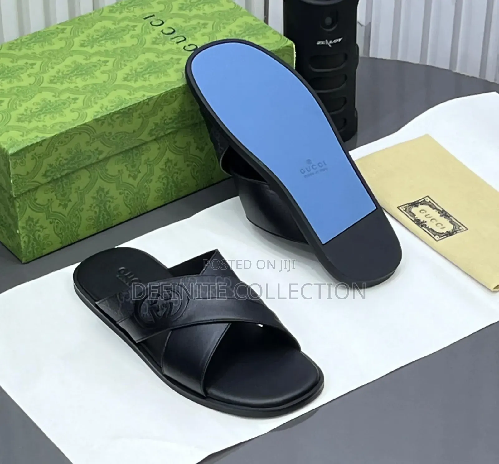 Gucci Leather Slippers