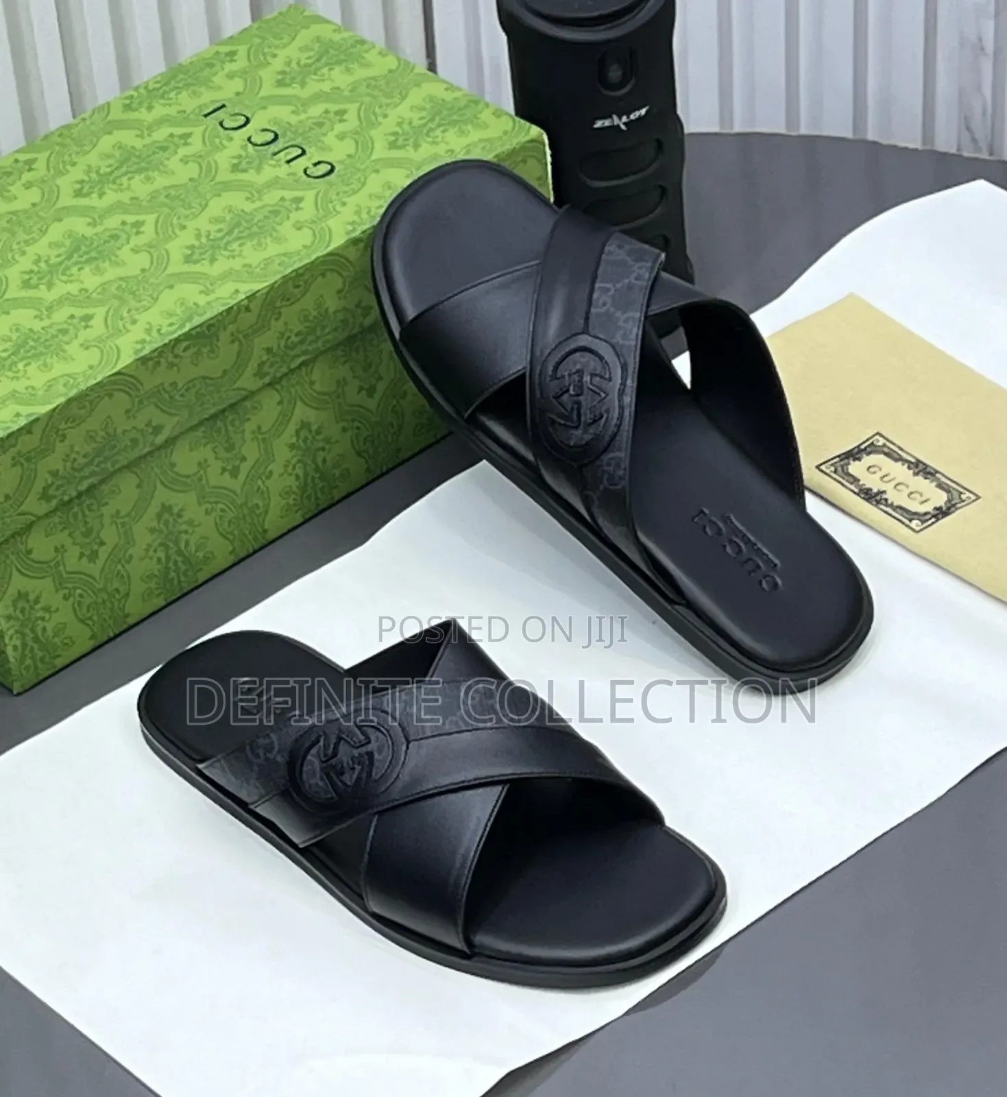 Gucci Leather Slippers