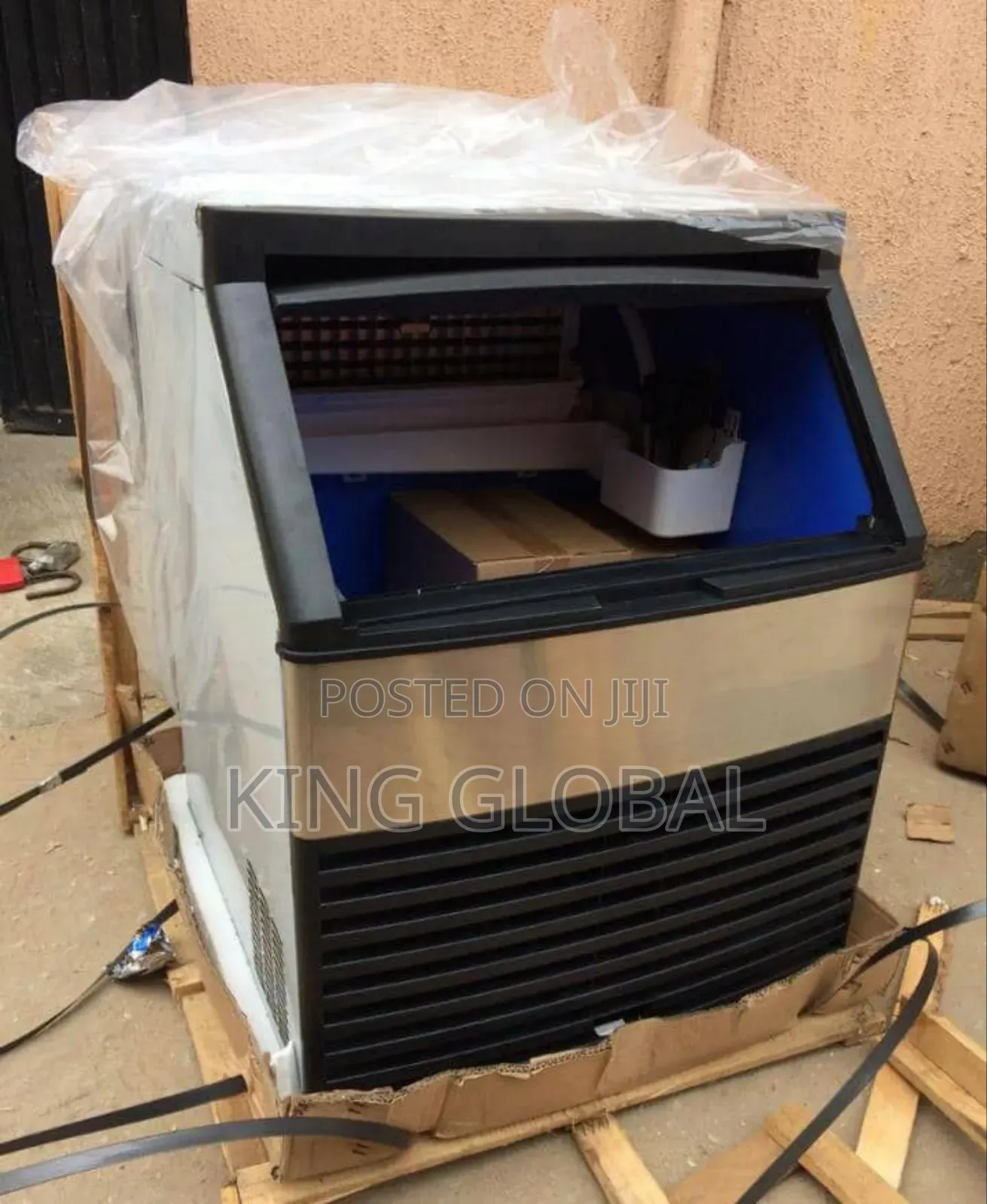 Heavy Duty 100kg Industrial Ice Cube Making Machine
