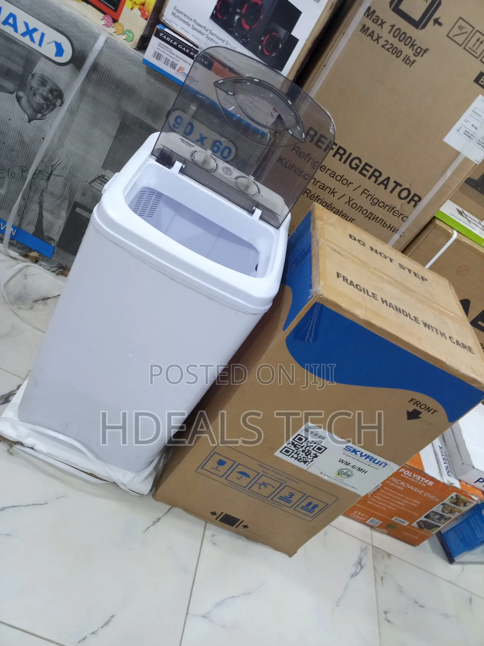 Skyrun 6kg Twin Tub – Fast Wash Spin Dryer Combo