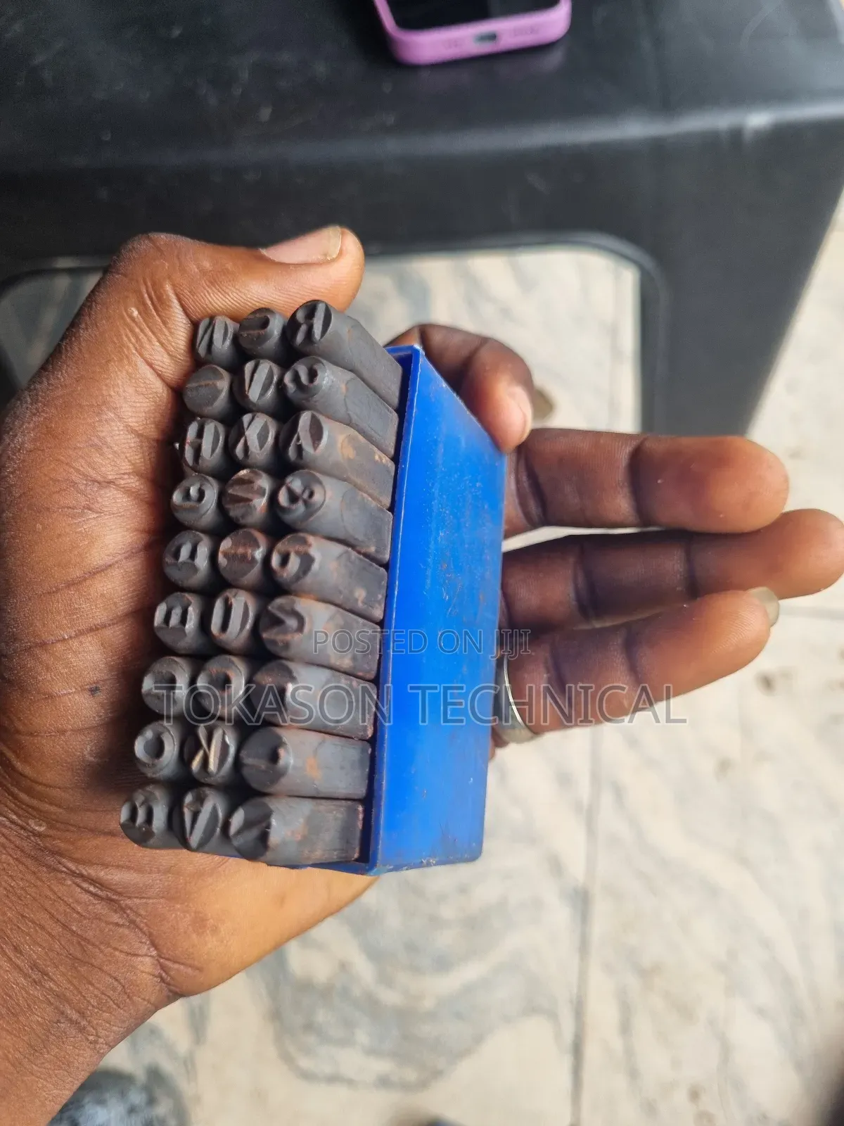 Metal Alphabet and Number Stamps