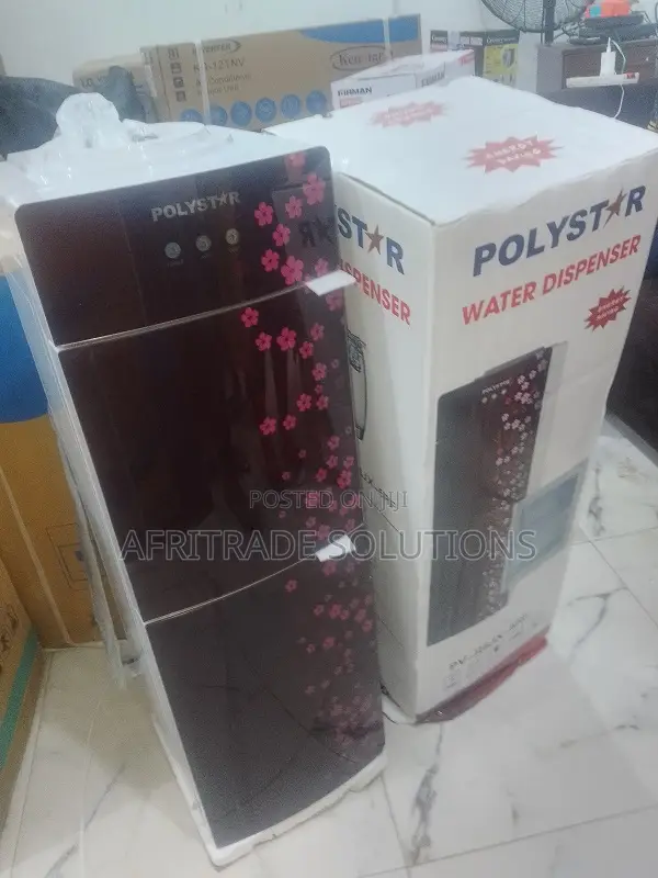 Polystar W/Dispenser Pv‐R6jx‐5rf: Hot, Cold Fridge in One
