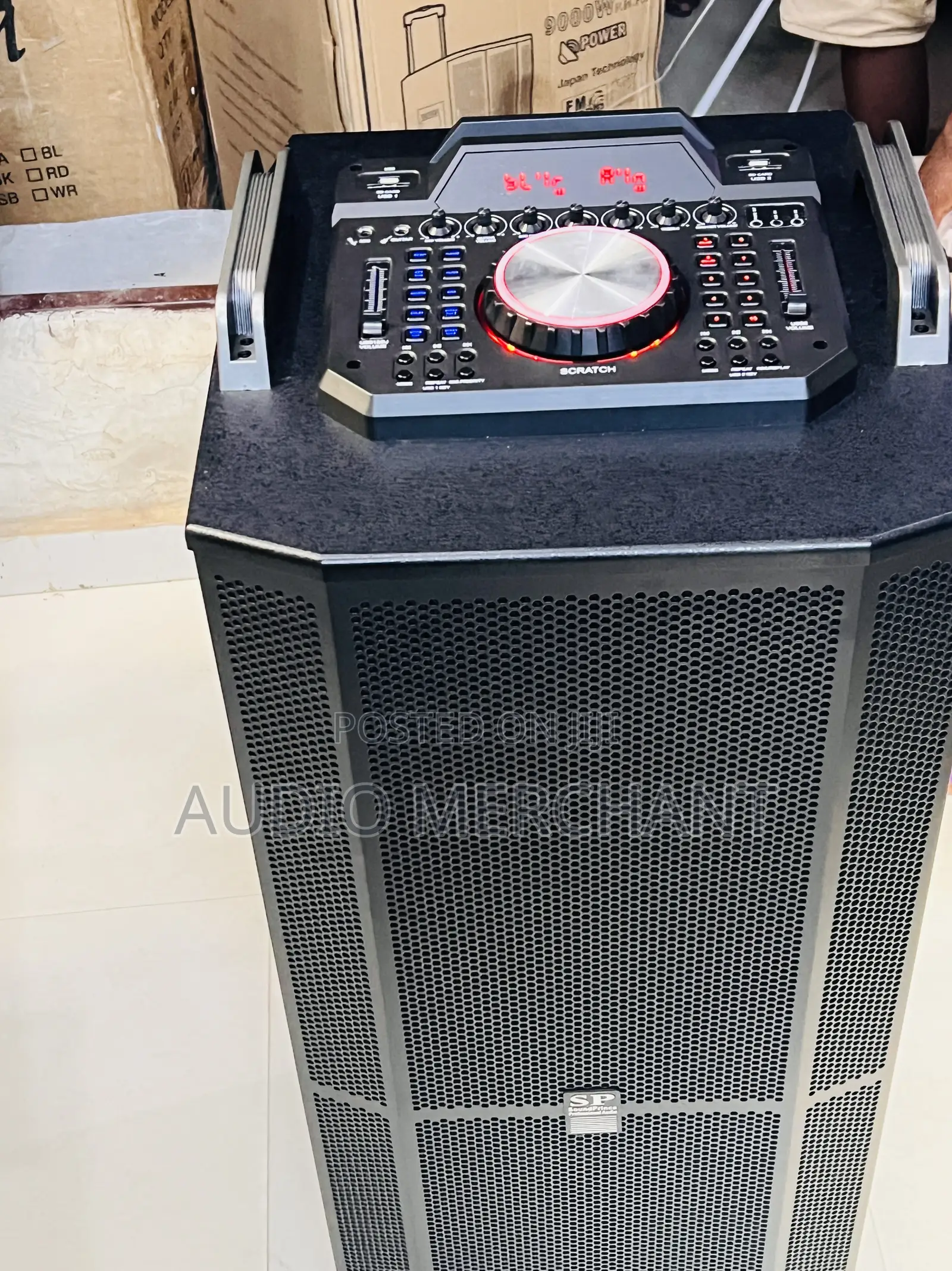 2 Channels Dj Public Address System With Many Features.