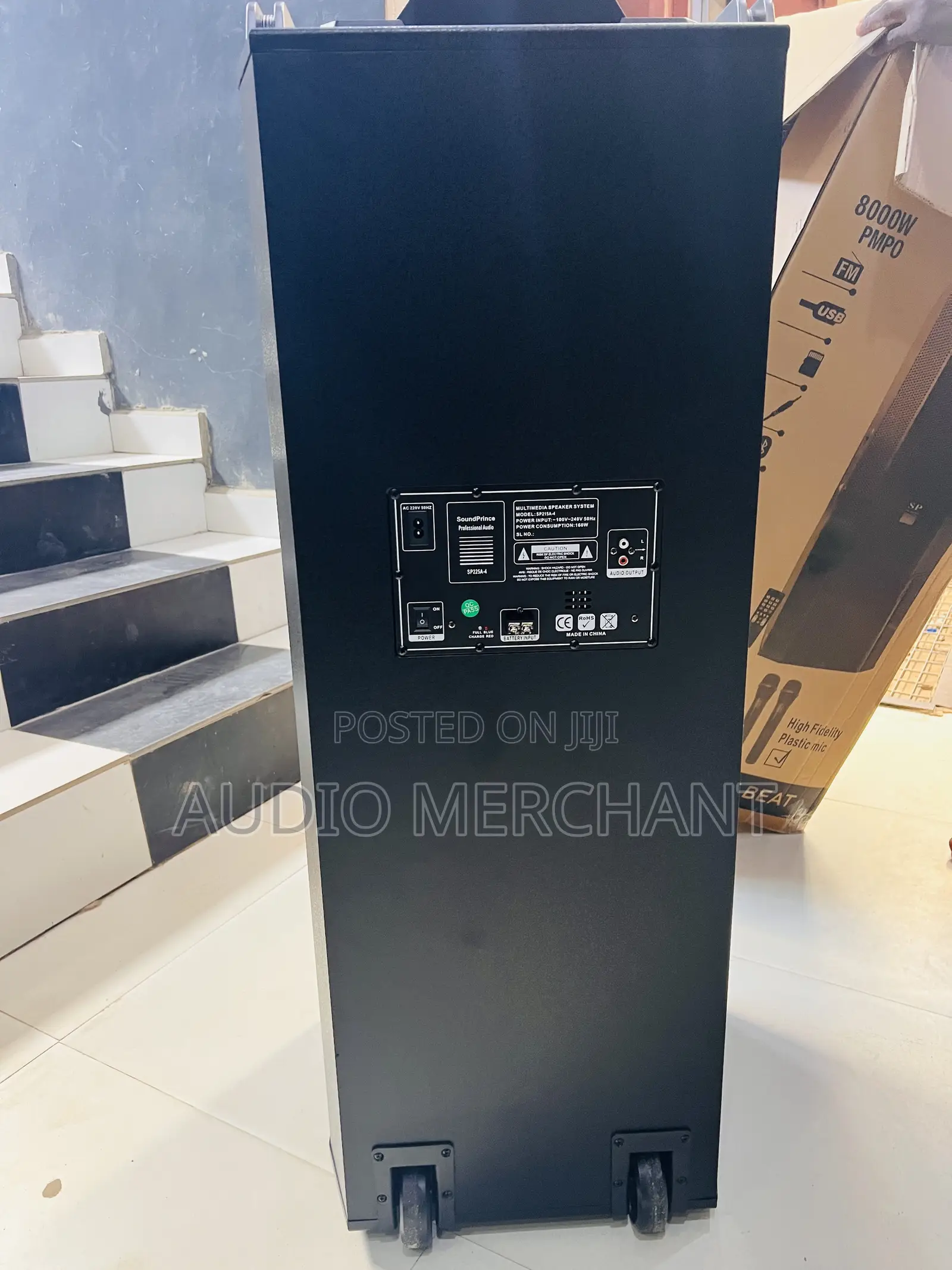 2 Channels Dj Public Address System With Many Features.