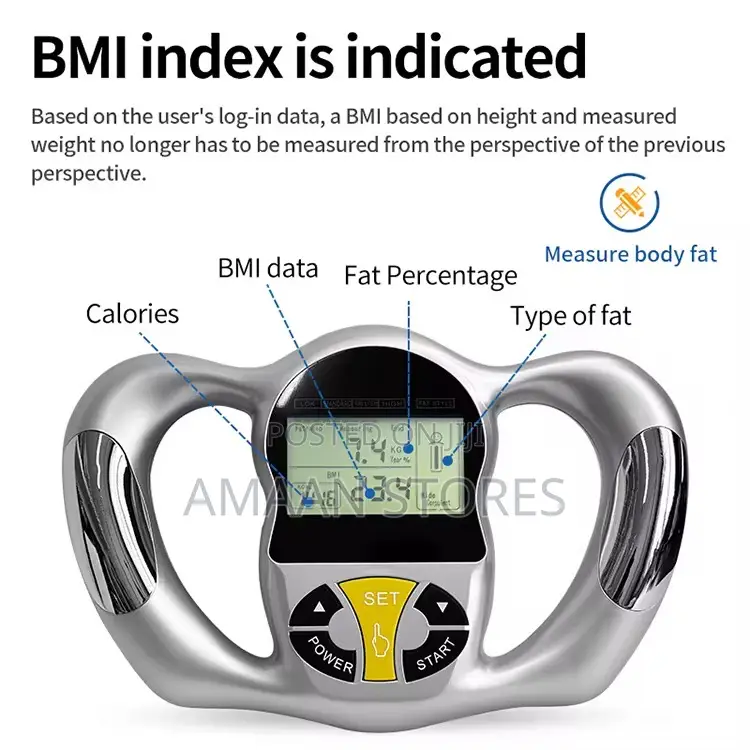 Digital Body Fat Analyzer | Bmi Fat Measuring Tool