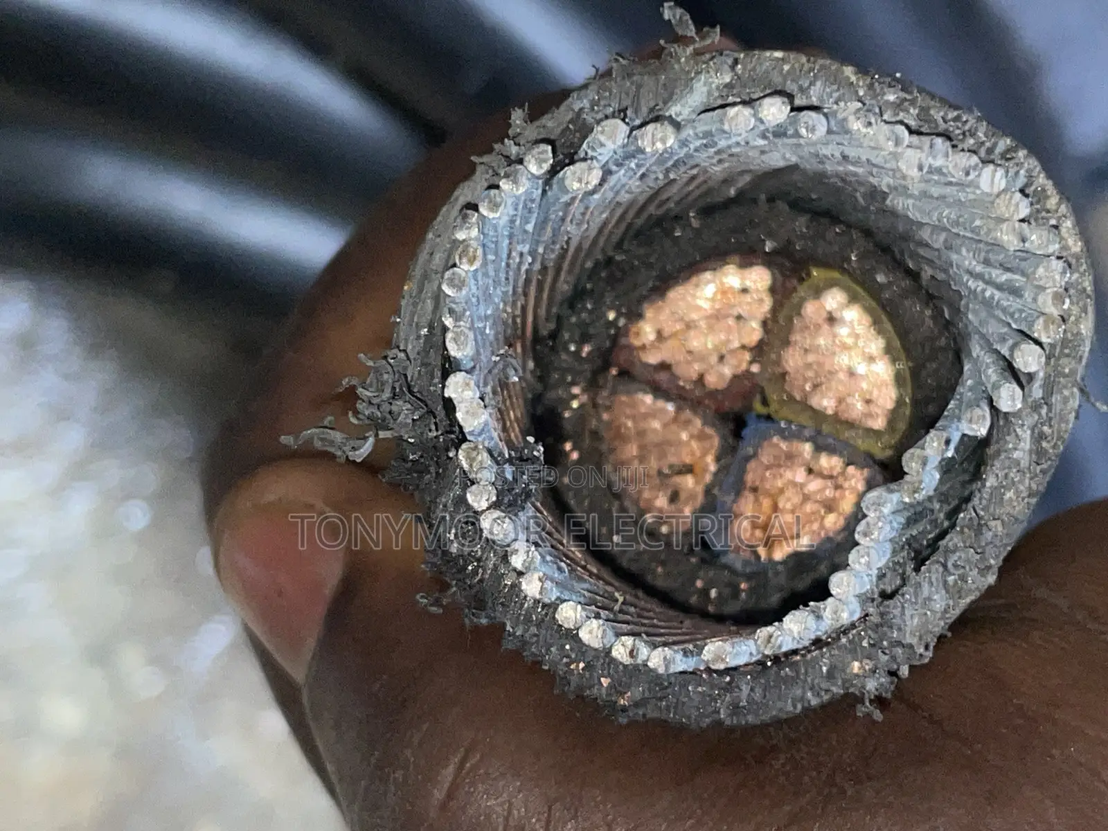 50mmx4core Armored Cable