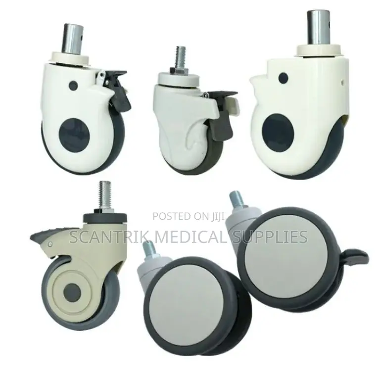 Giant Casters for Patient Crank Bed