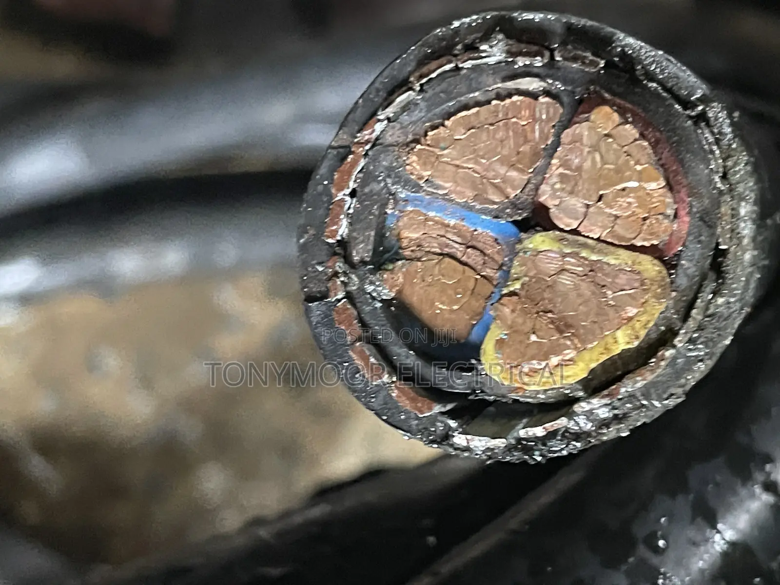 70mmx4core Armored Cable