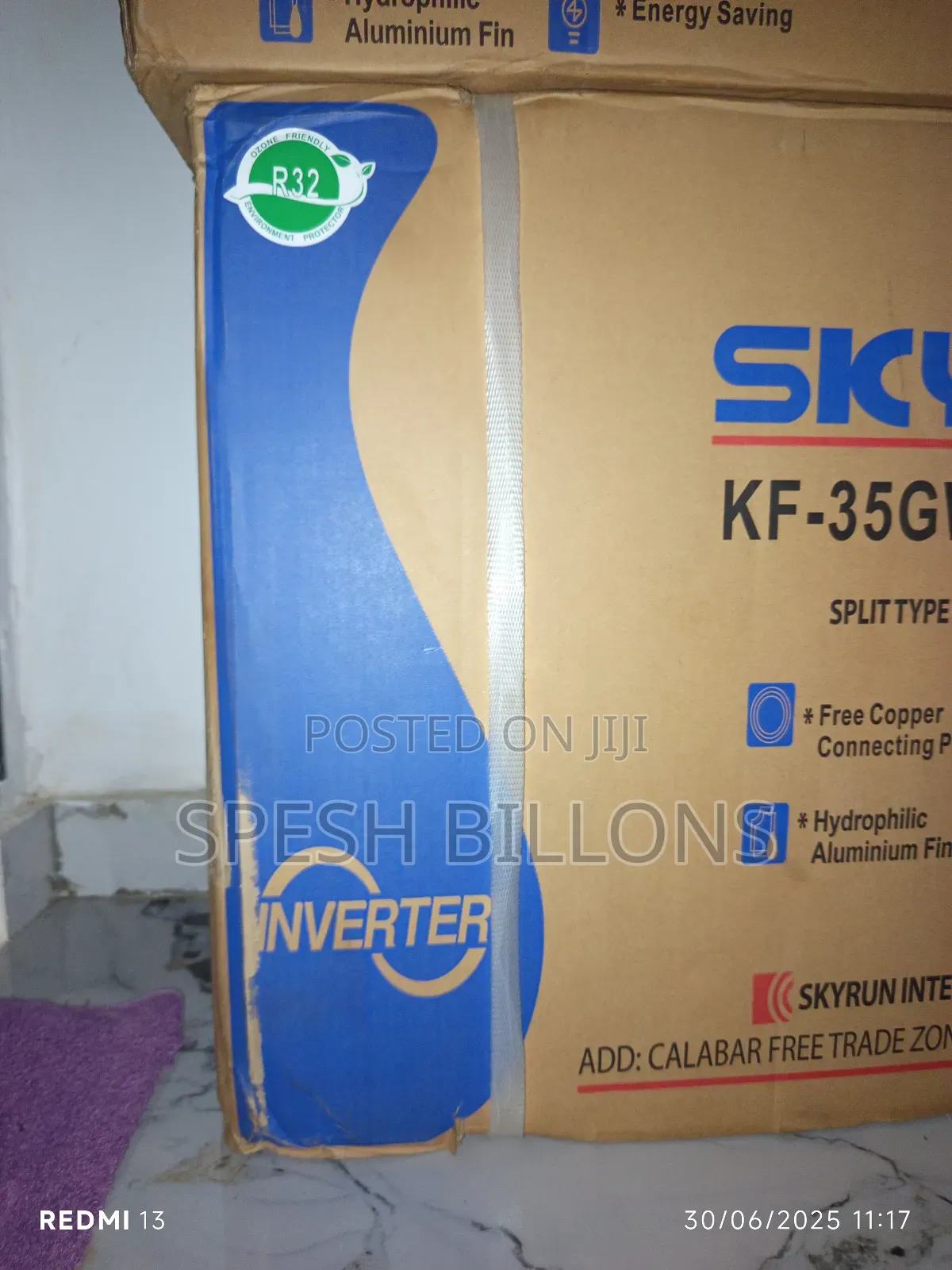 Skyrun 1.5hp Inverter Ac (Energy Saving Super Silent)