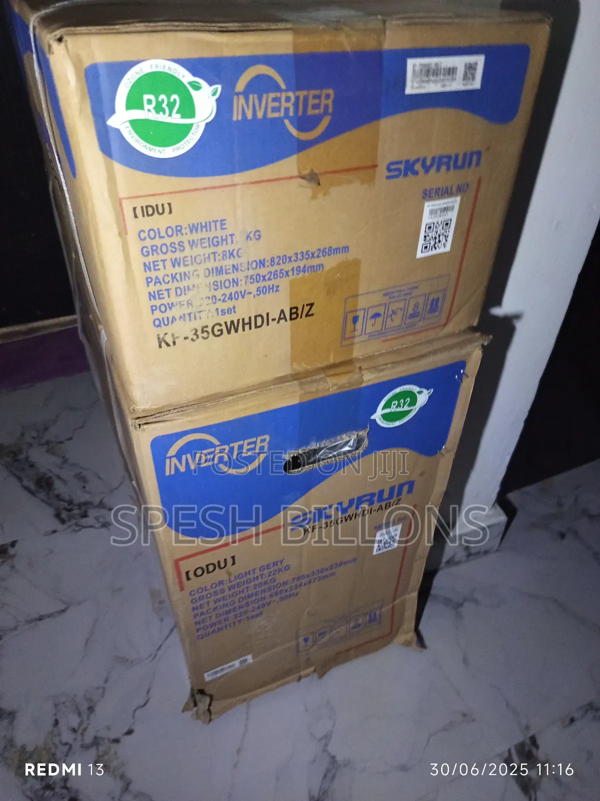 Skyrun 1.5hp Inverter Ac (Energy Saving Super Silent)