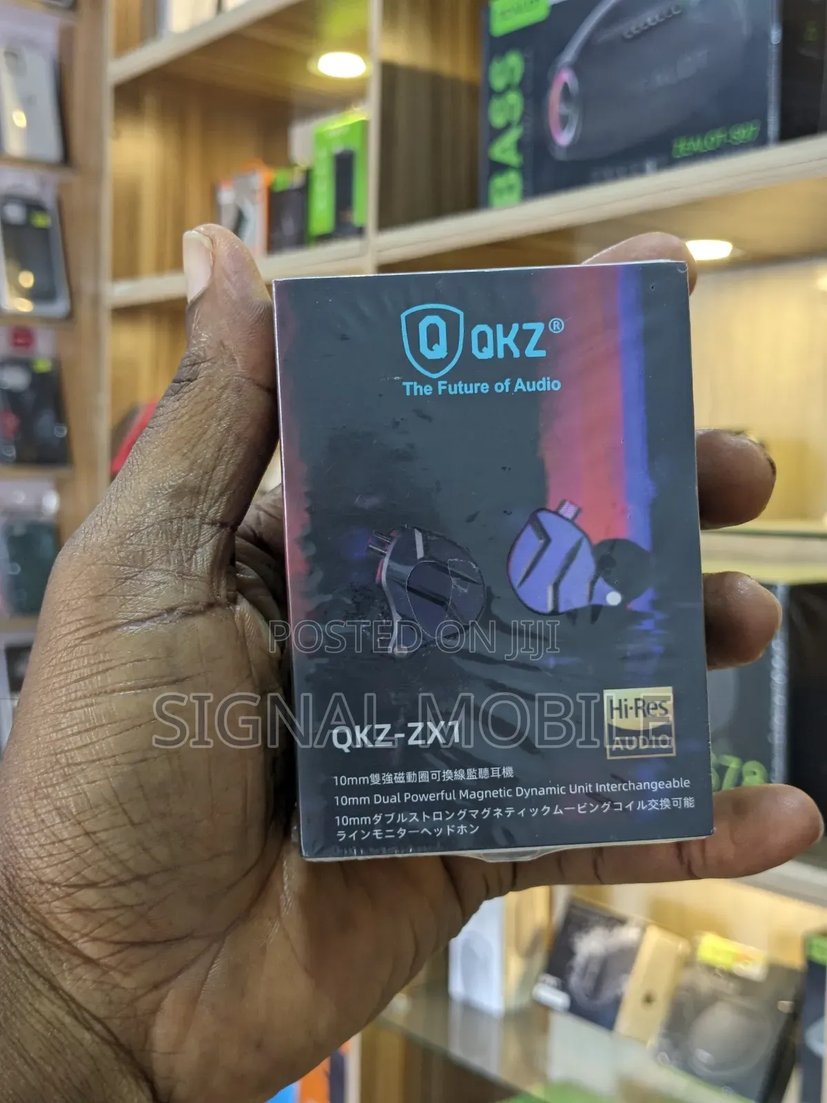 QKZ Monitor Earphones With Mic Edx Pro ZST ZSX Zx1 ZSN Pro