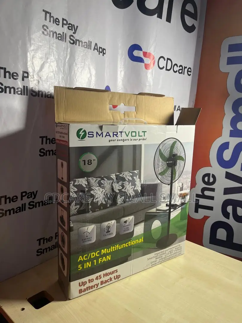 Pay Small Small Smartvolt Rechargeable Fan On Cdcare.App