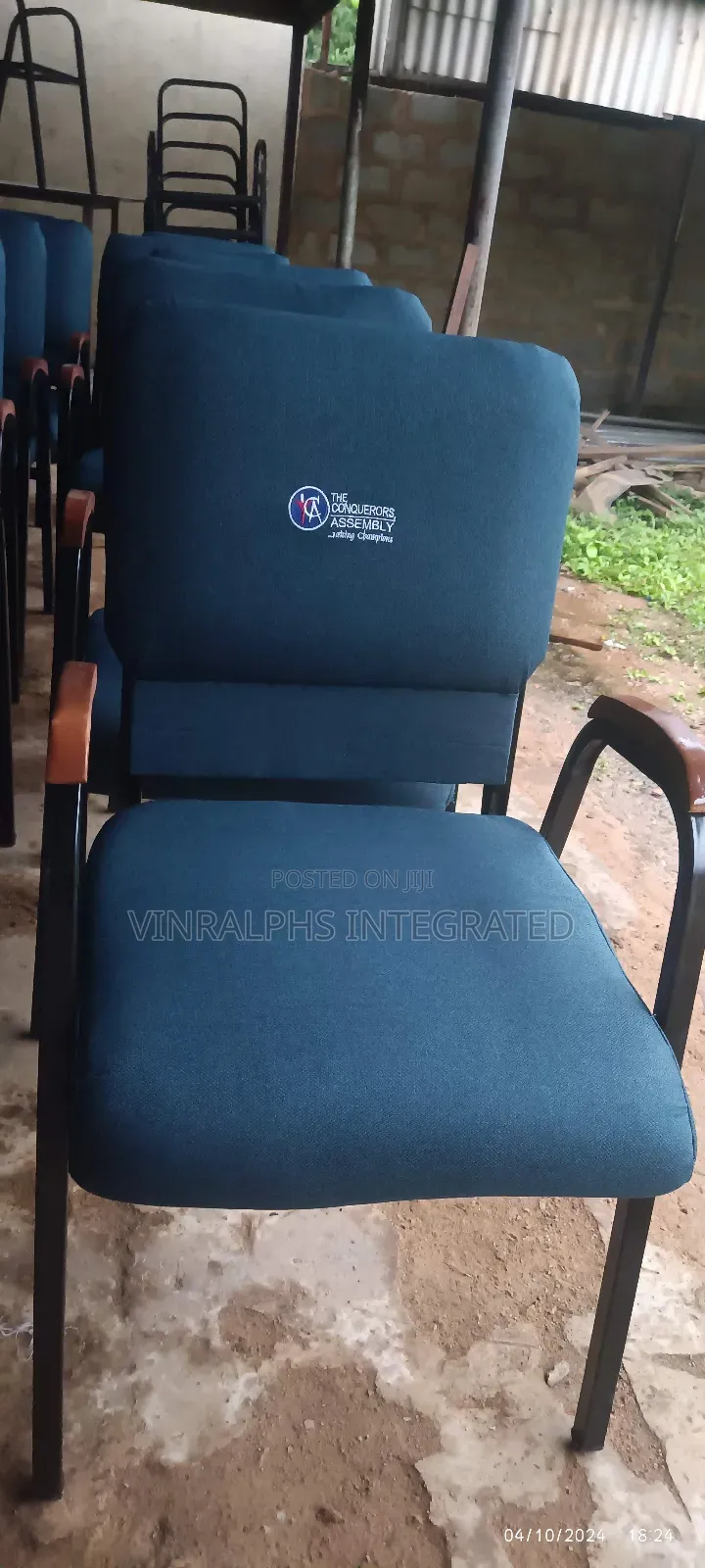 Church Armchair With Logo (Imperial Chair)